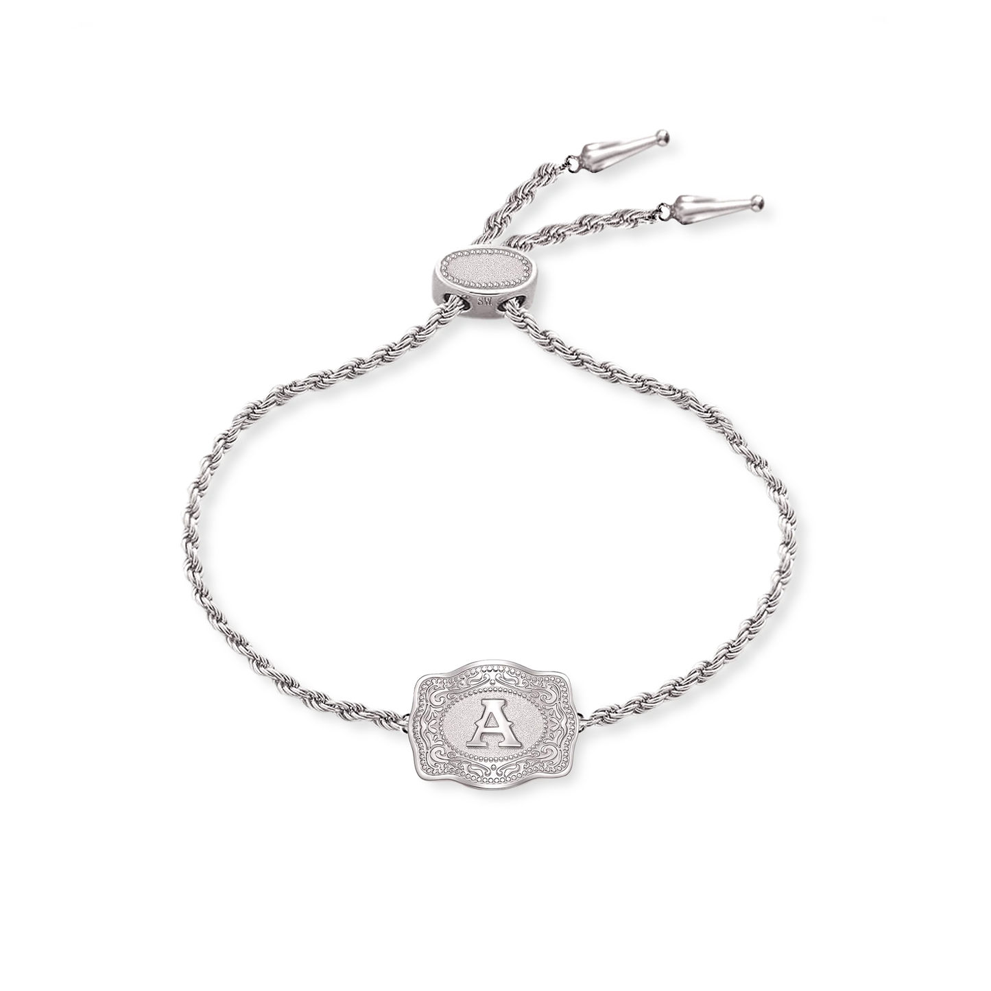 Ultra Mini Buckle Bracelets- Silver