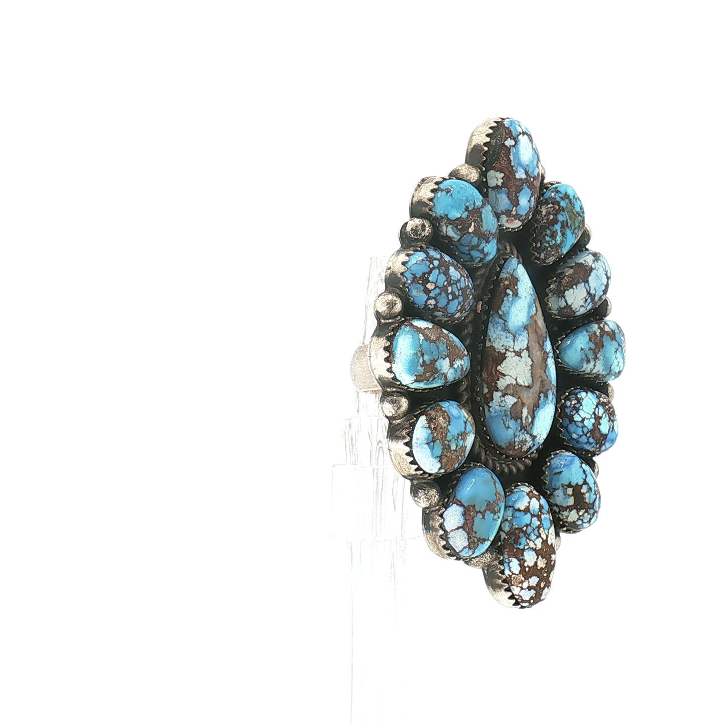 Golden Hills Cluster Ring- Adjustable