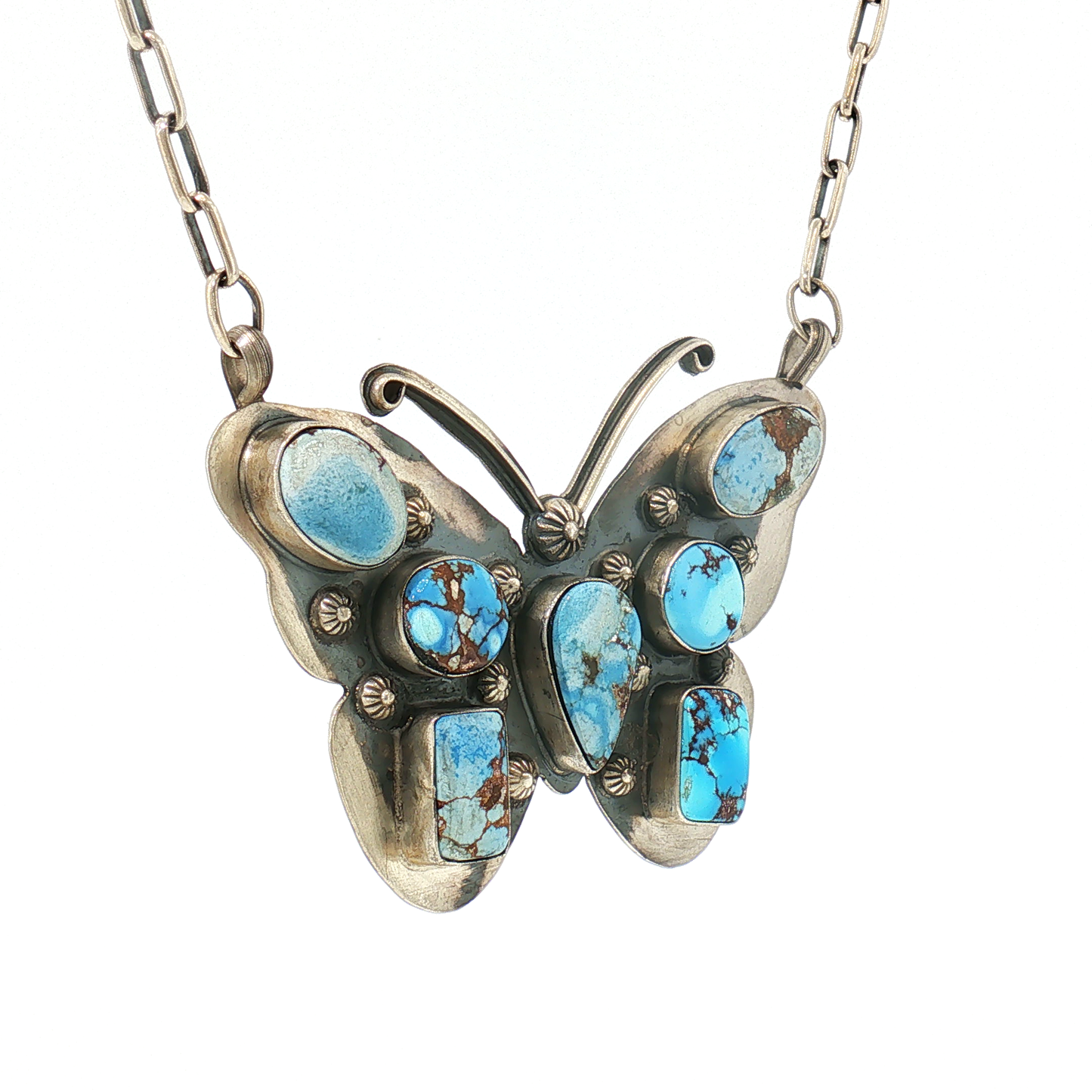 Golden Hills Butterfly Necklace