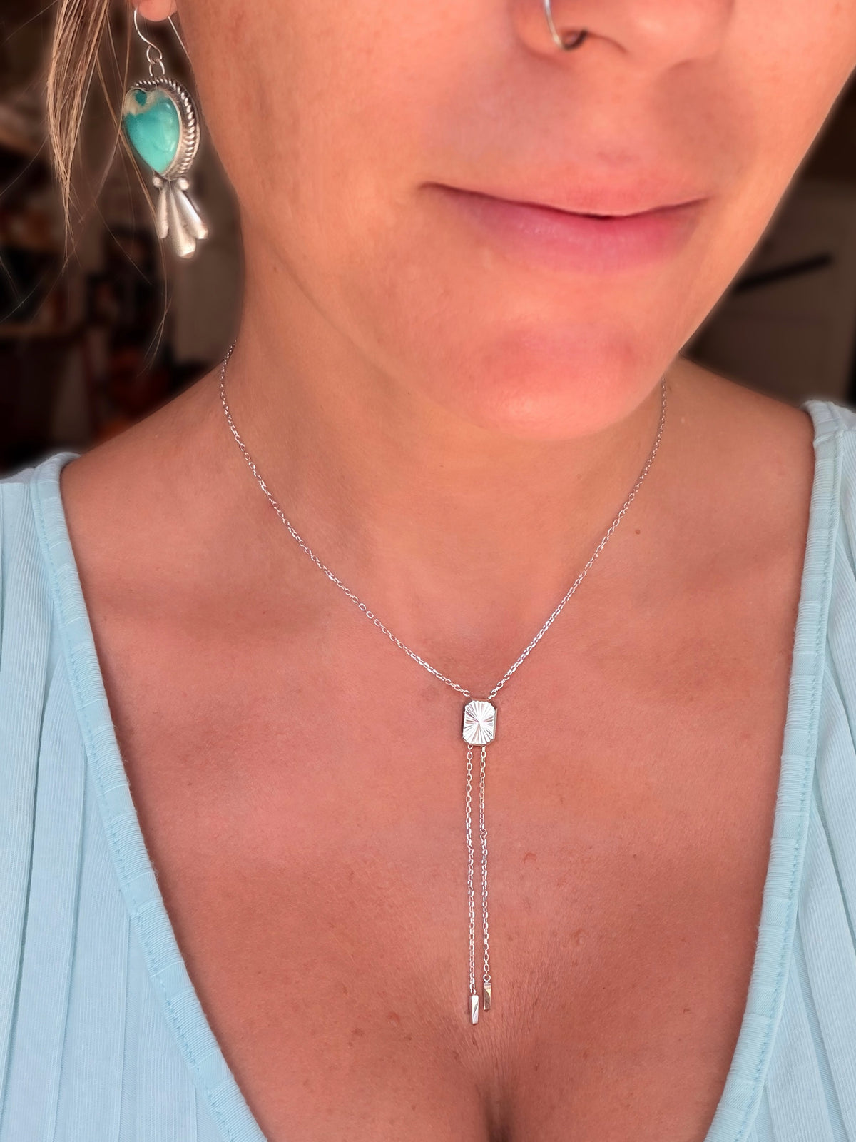 SpurWest Hayden Bolo Tie Necklace
