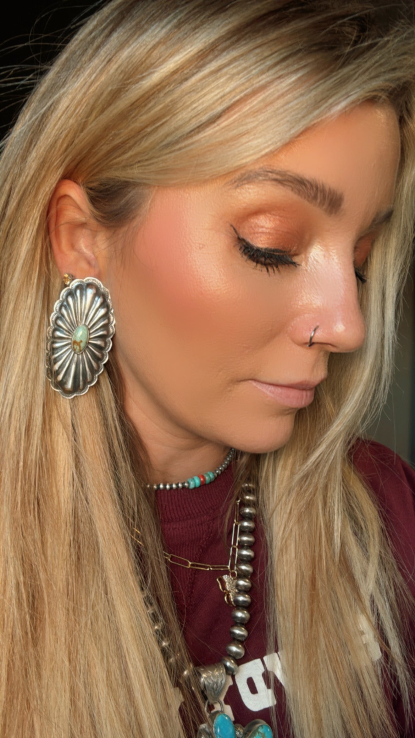 Rita Lee Concho Earrings