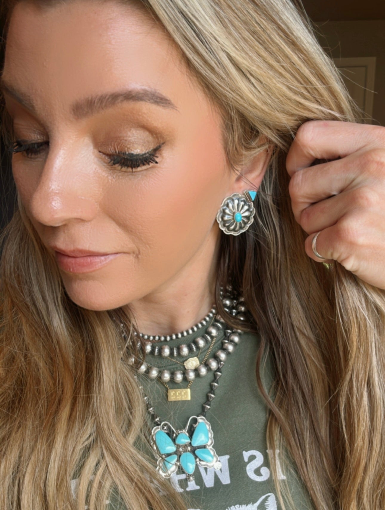 Mego Fave Concho Earrings
