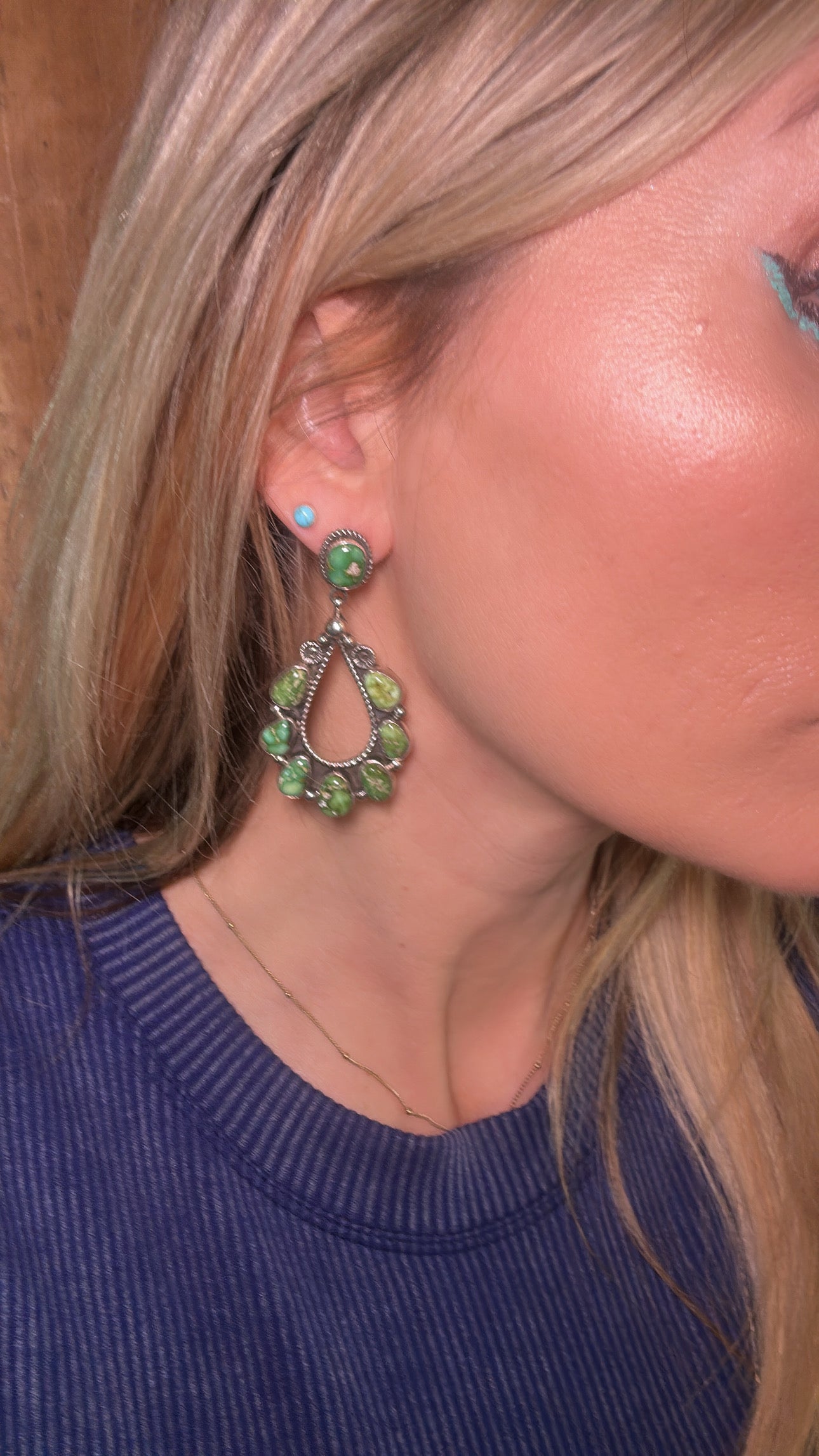 Green Goddess Earrings