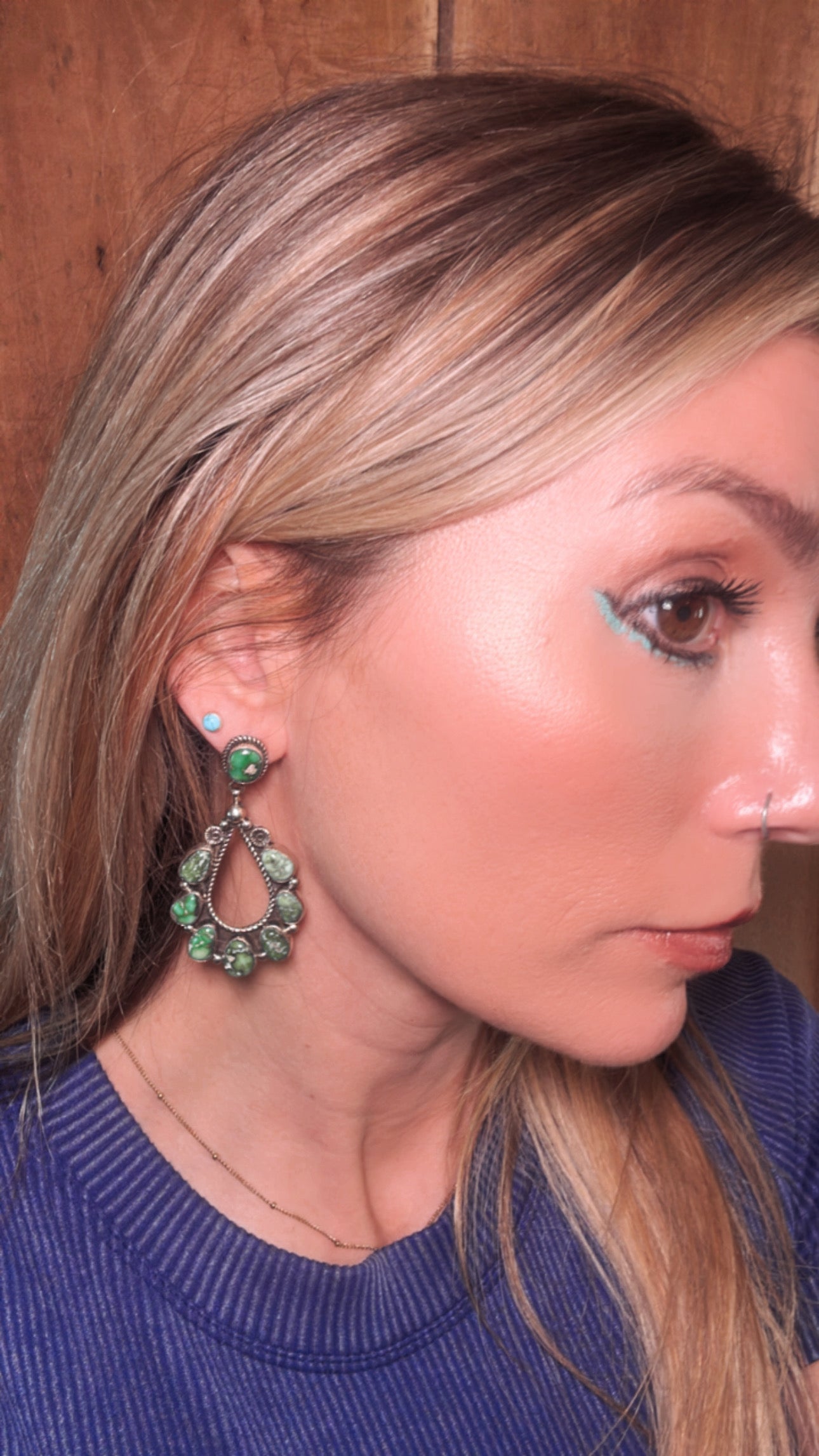 Green Goddess Earrings