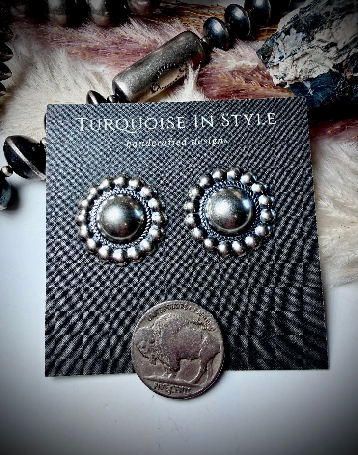 Mego Concho Earrings