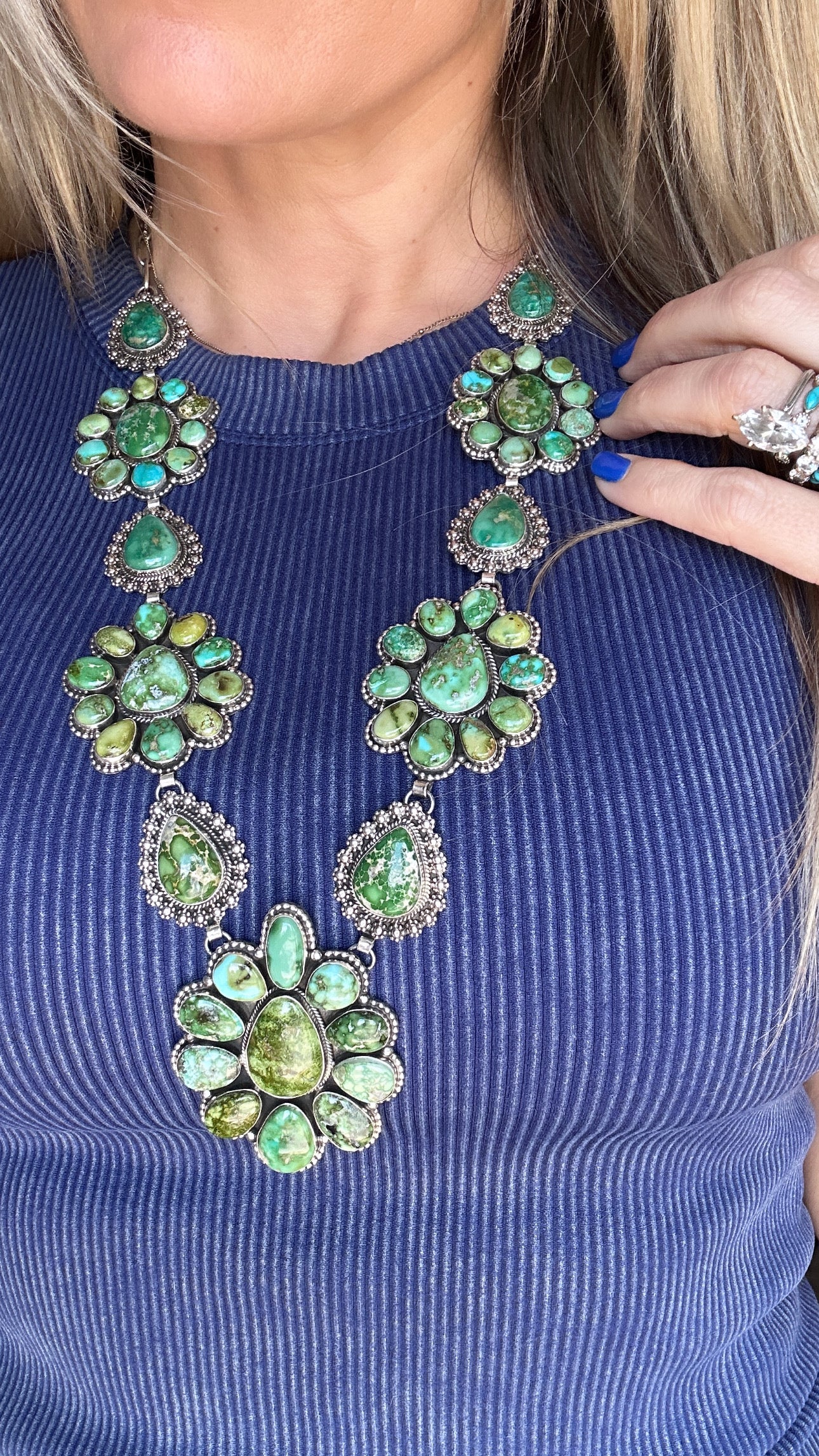The Neyo Cluster Necklace