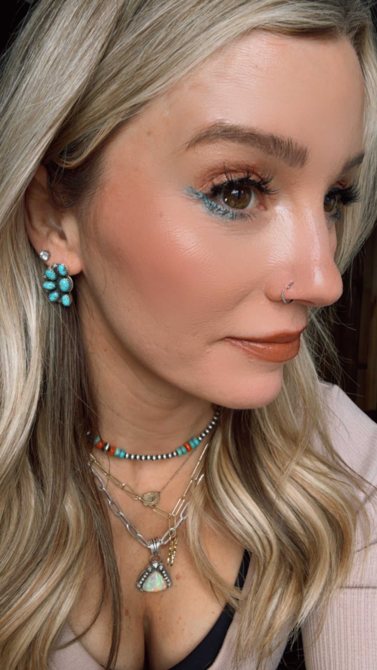 Mini Cluster Earrings
