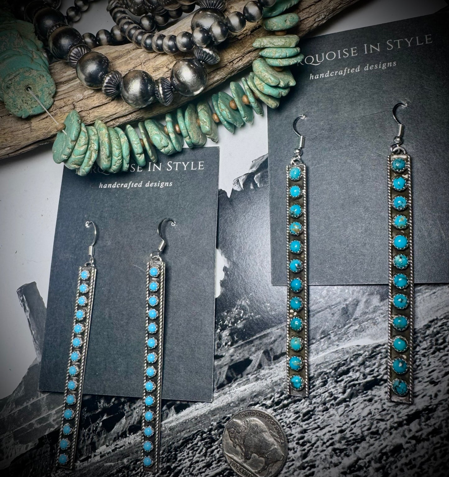 Snake Eye Earrings by Chester Charley