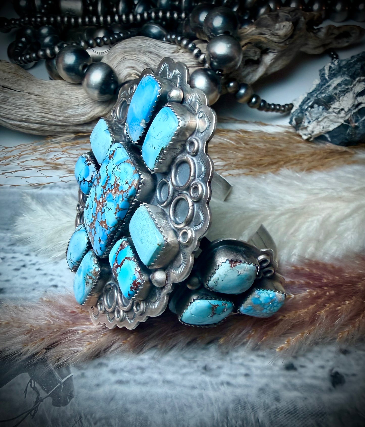 Golden Hills Cross Statement Cuff