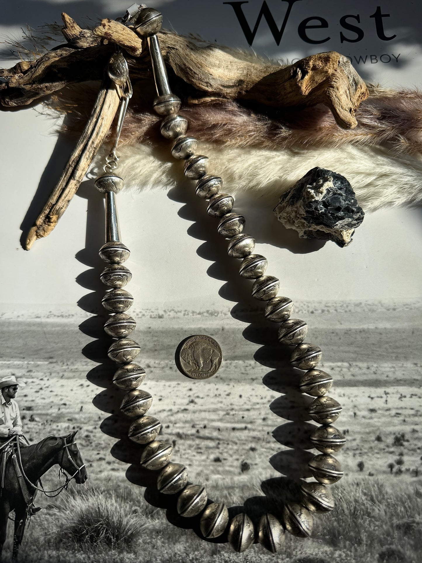 23" James McCabe Mercury Dime Necklace