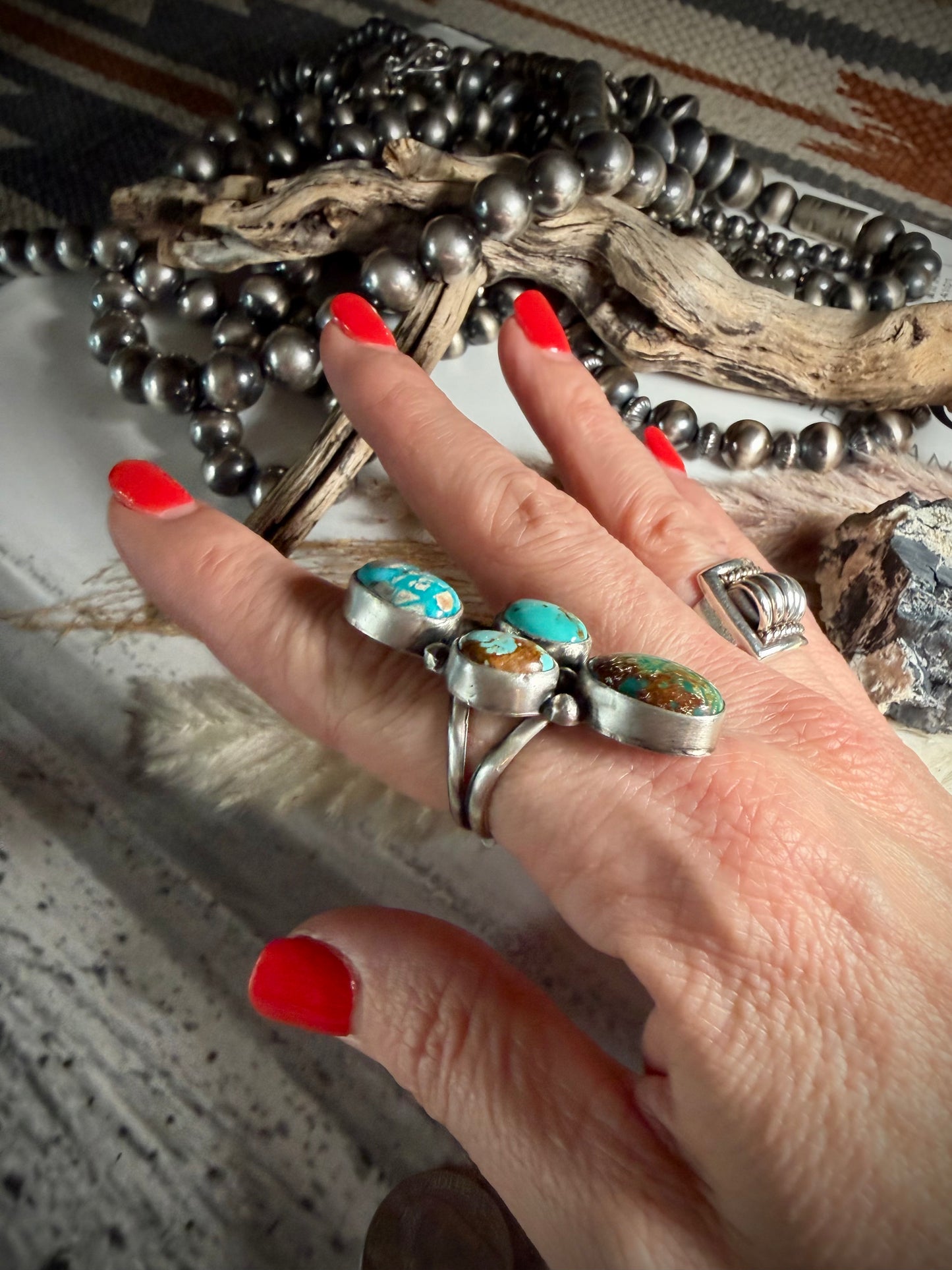 Ella Peter Sampler Ring Size 9