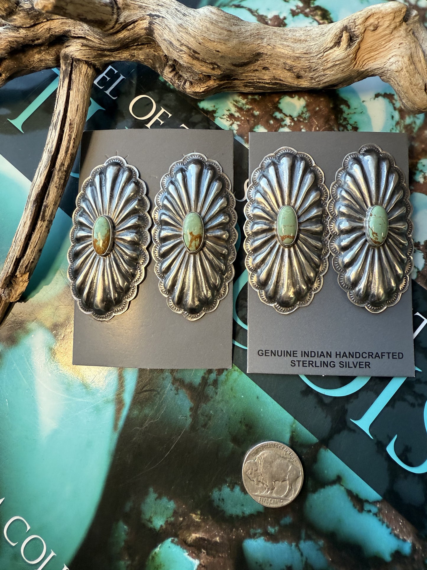 Rita Lee Concho Earrings