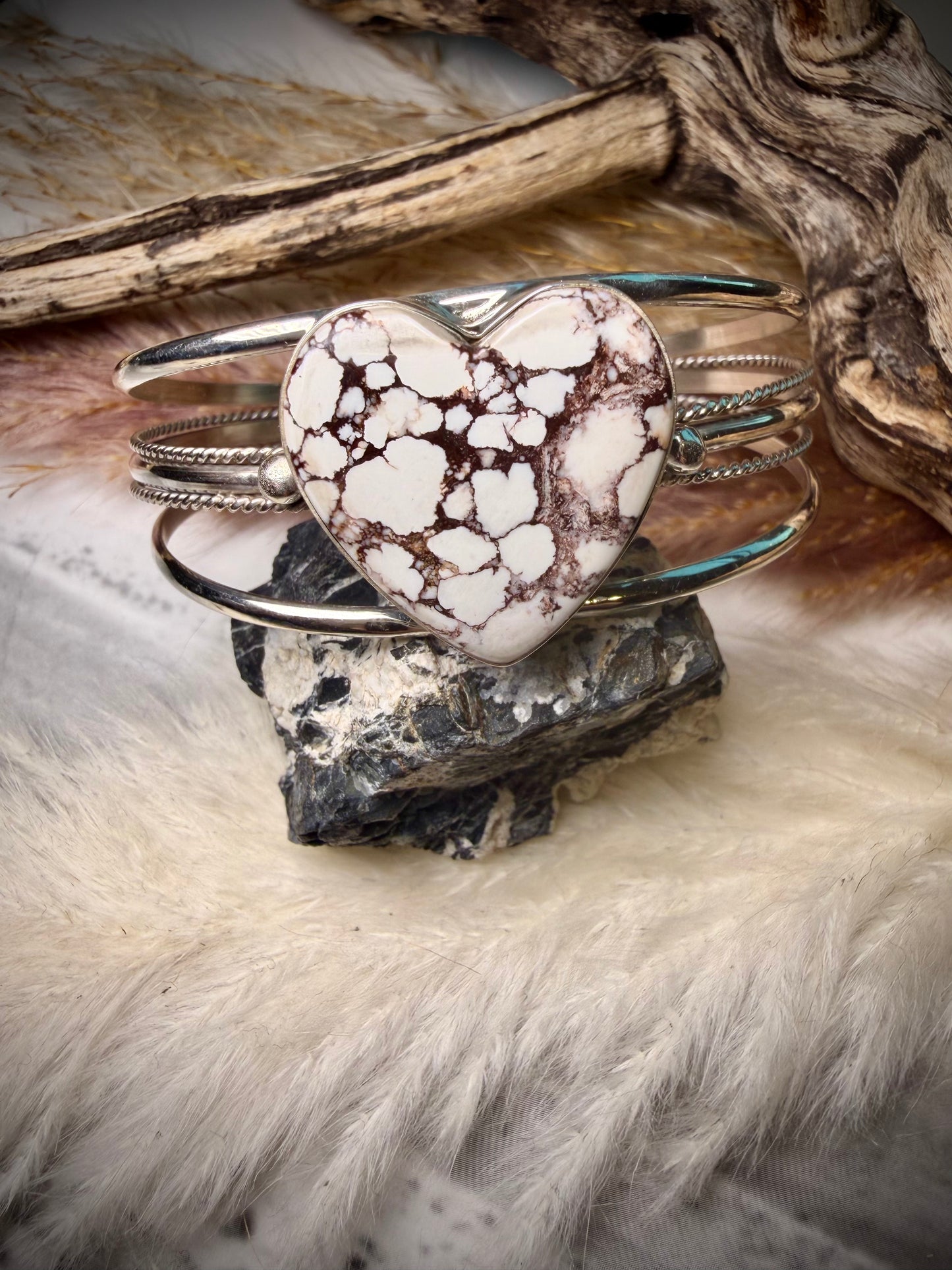 Wild Horse Heart Cuff