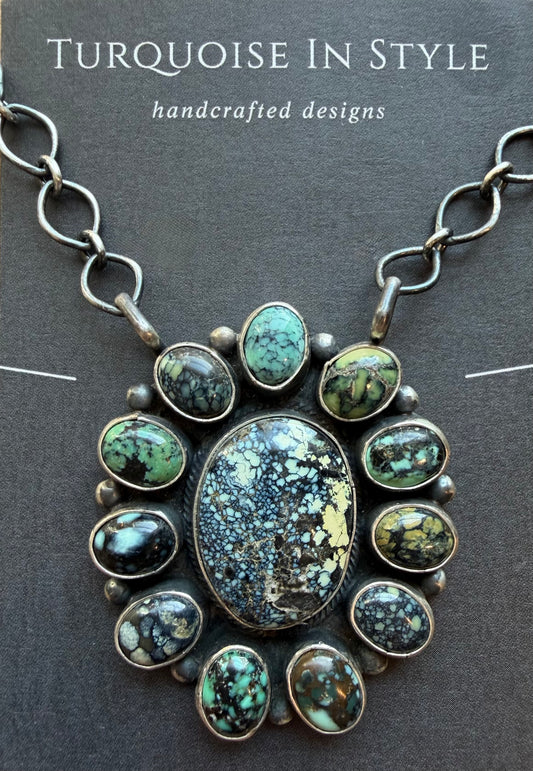 New Lander Cluster Pendant Necklaces