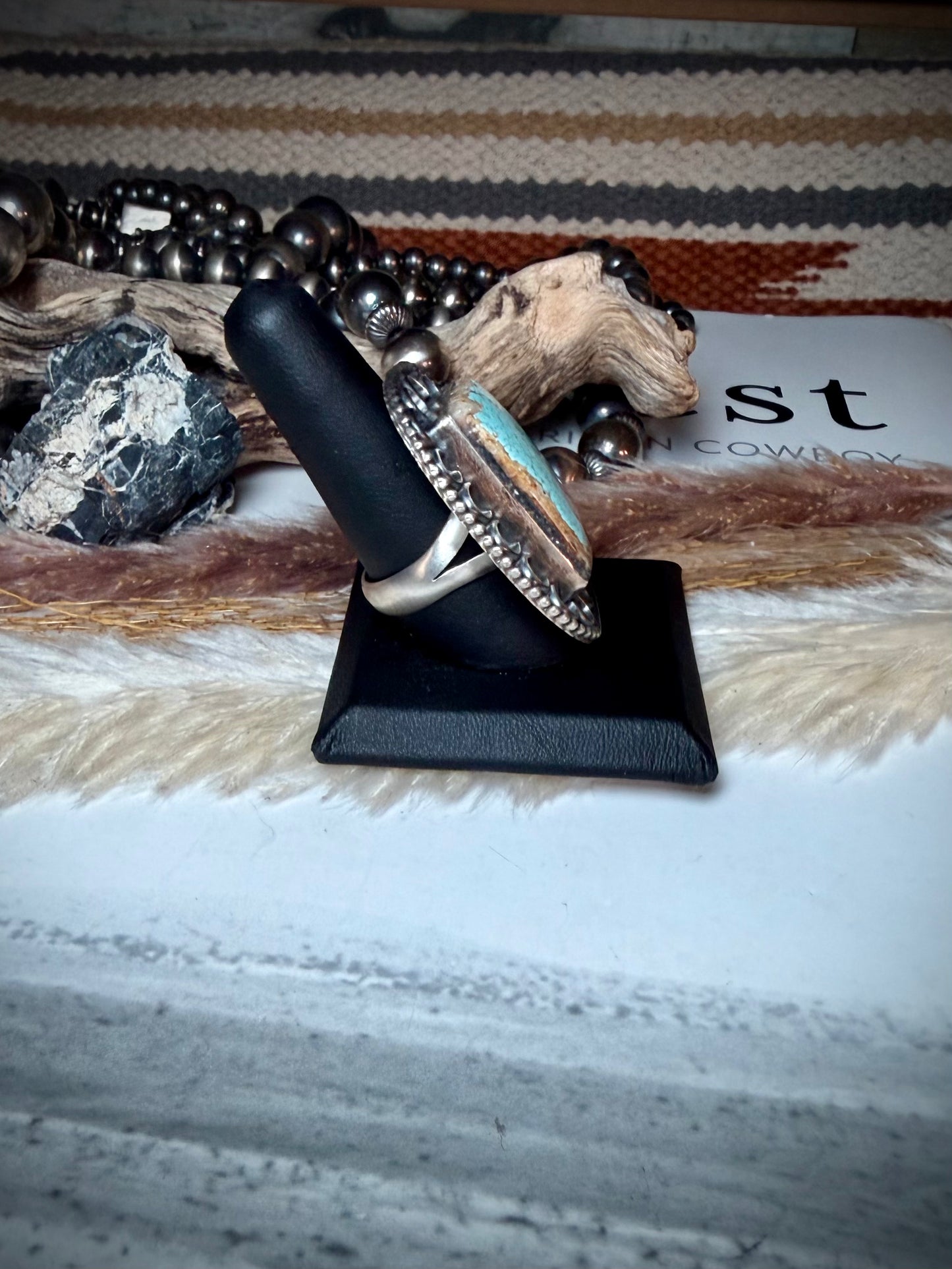 Aaron Robertson Mine #8 Ring Size 9 1/2