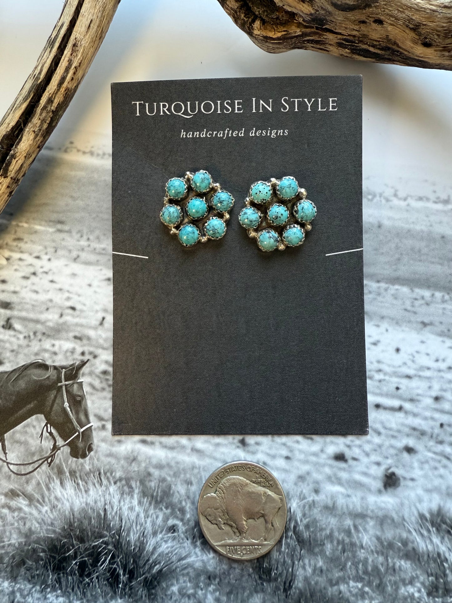 Spencer Cluster Earrings