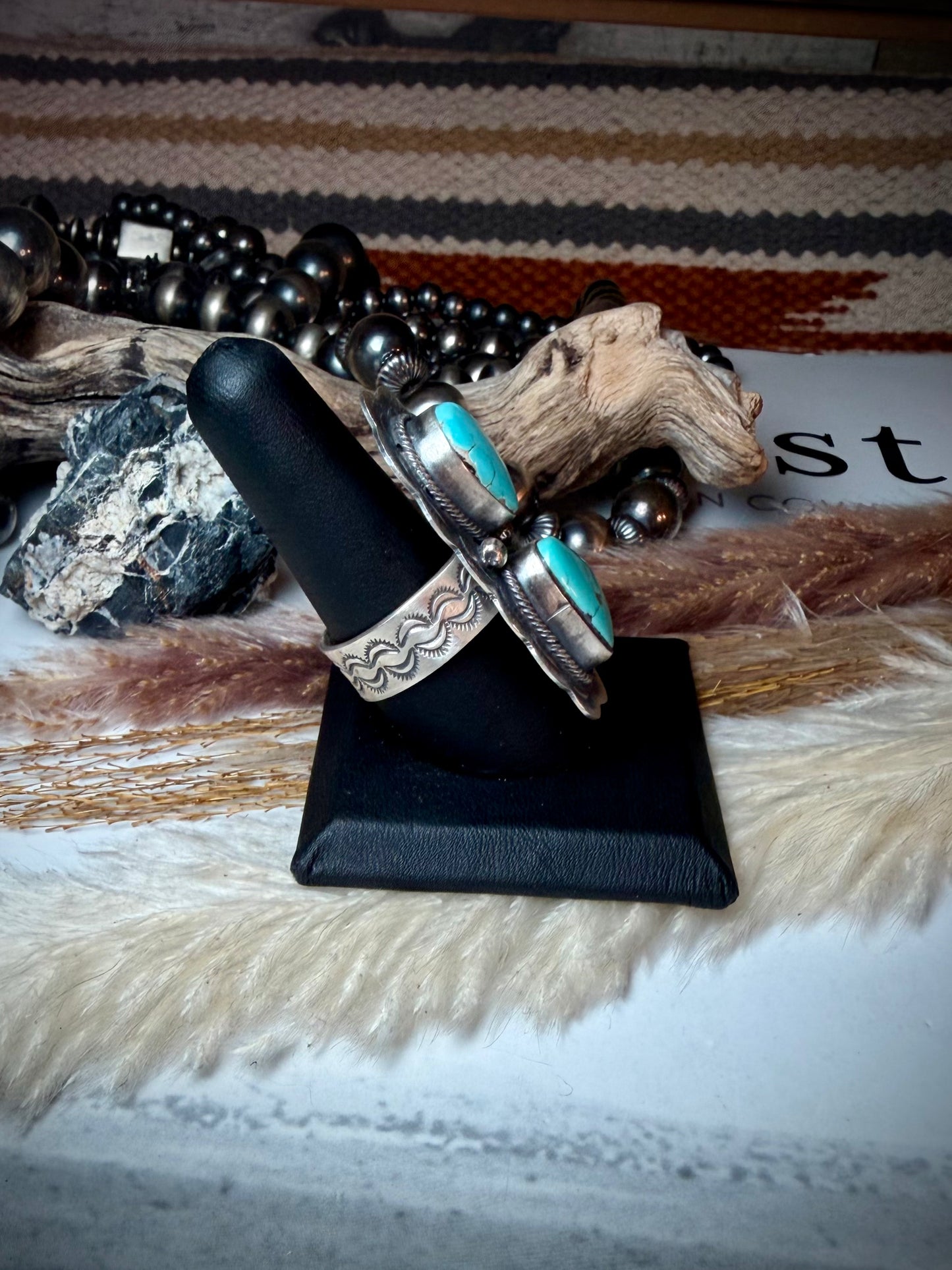 Two Stone Adjustable Ring