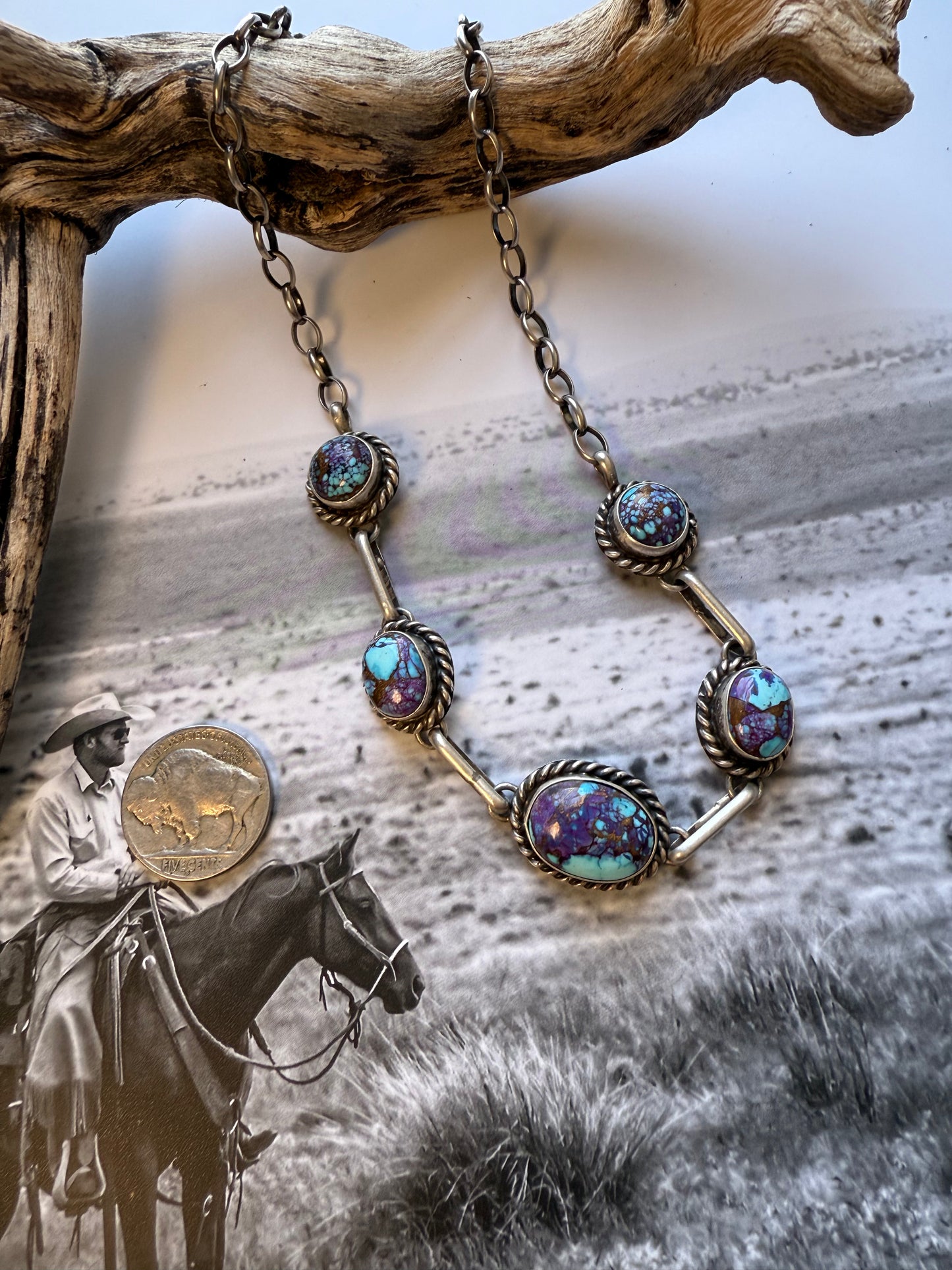 Purple Mojave Choker