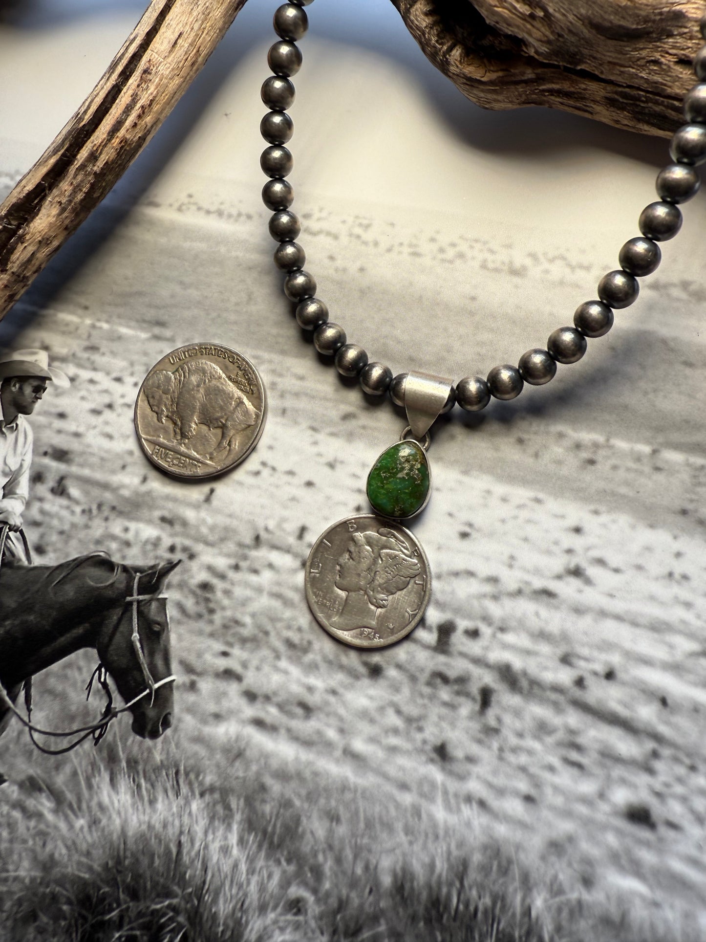 Sonoran Liberty Dime Pendant