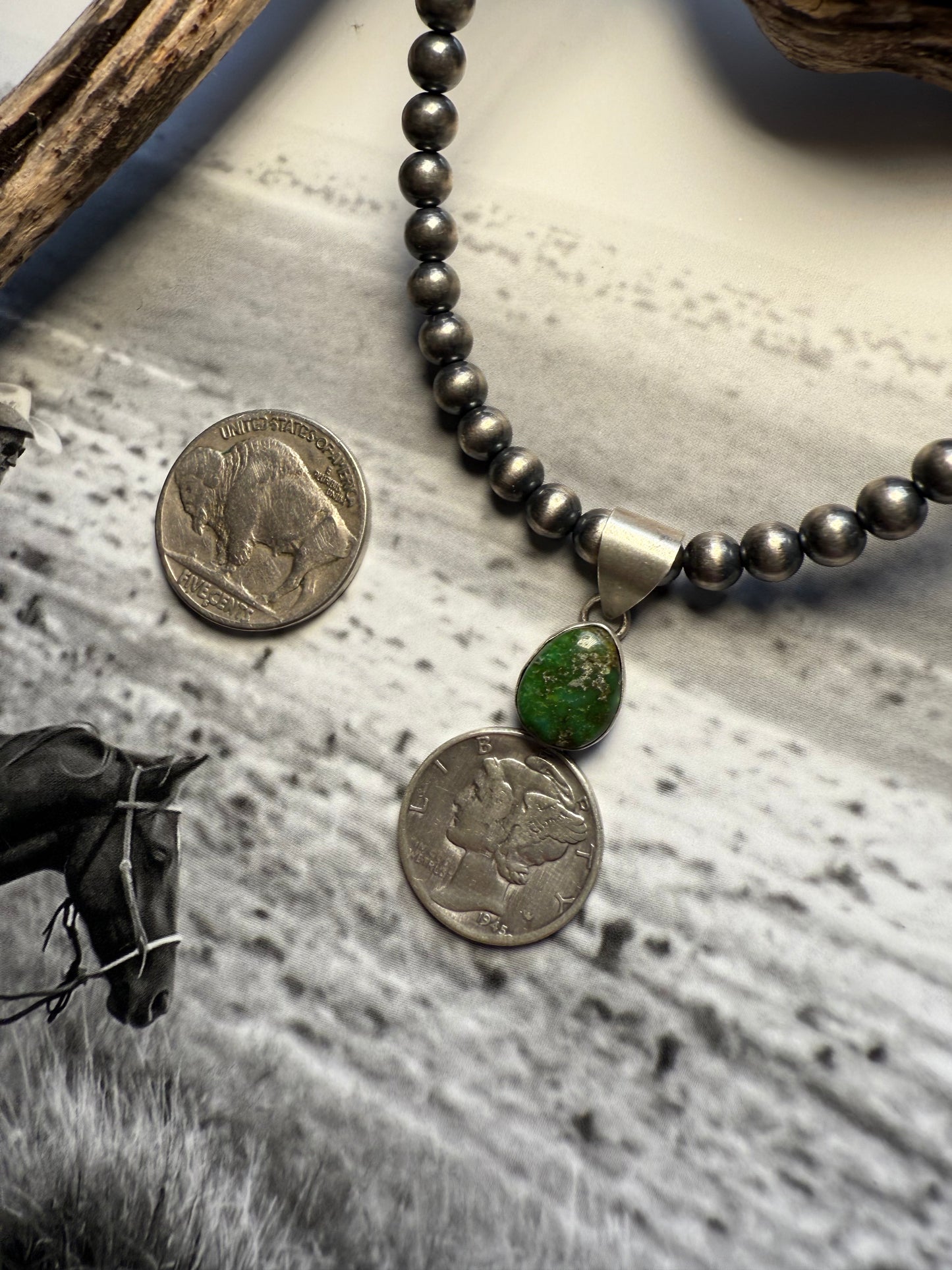 Sonoran Liberty Dime Pendant