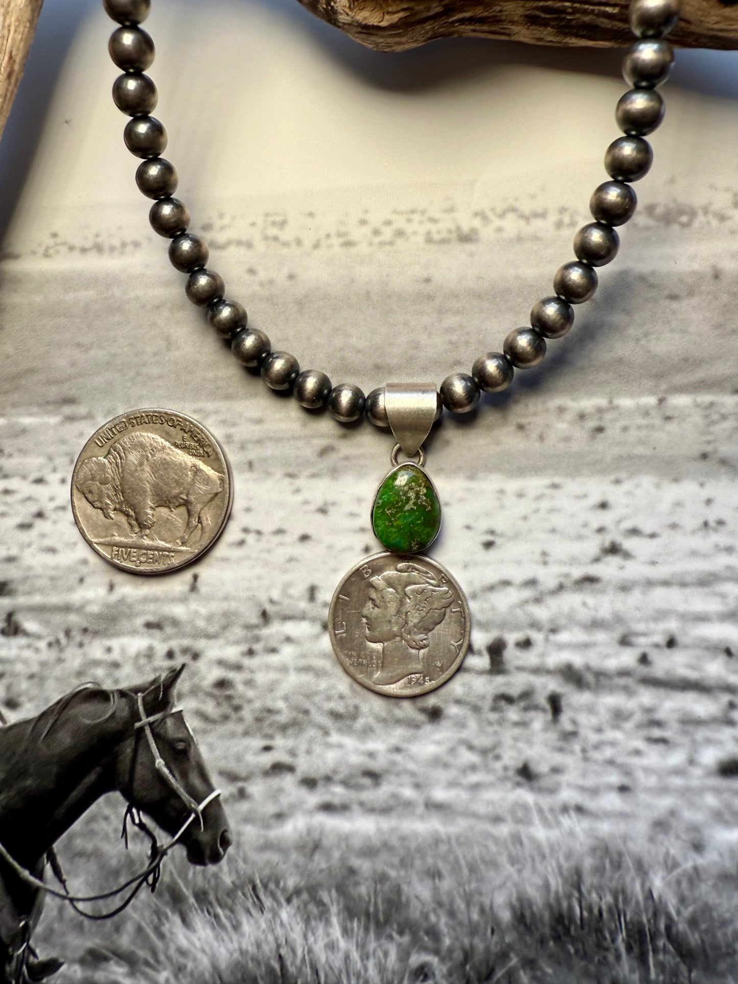 Sonoran Liberty Dime Pendant