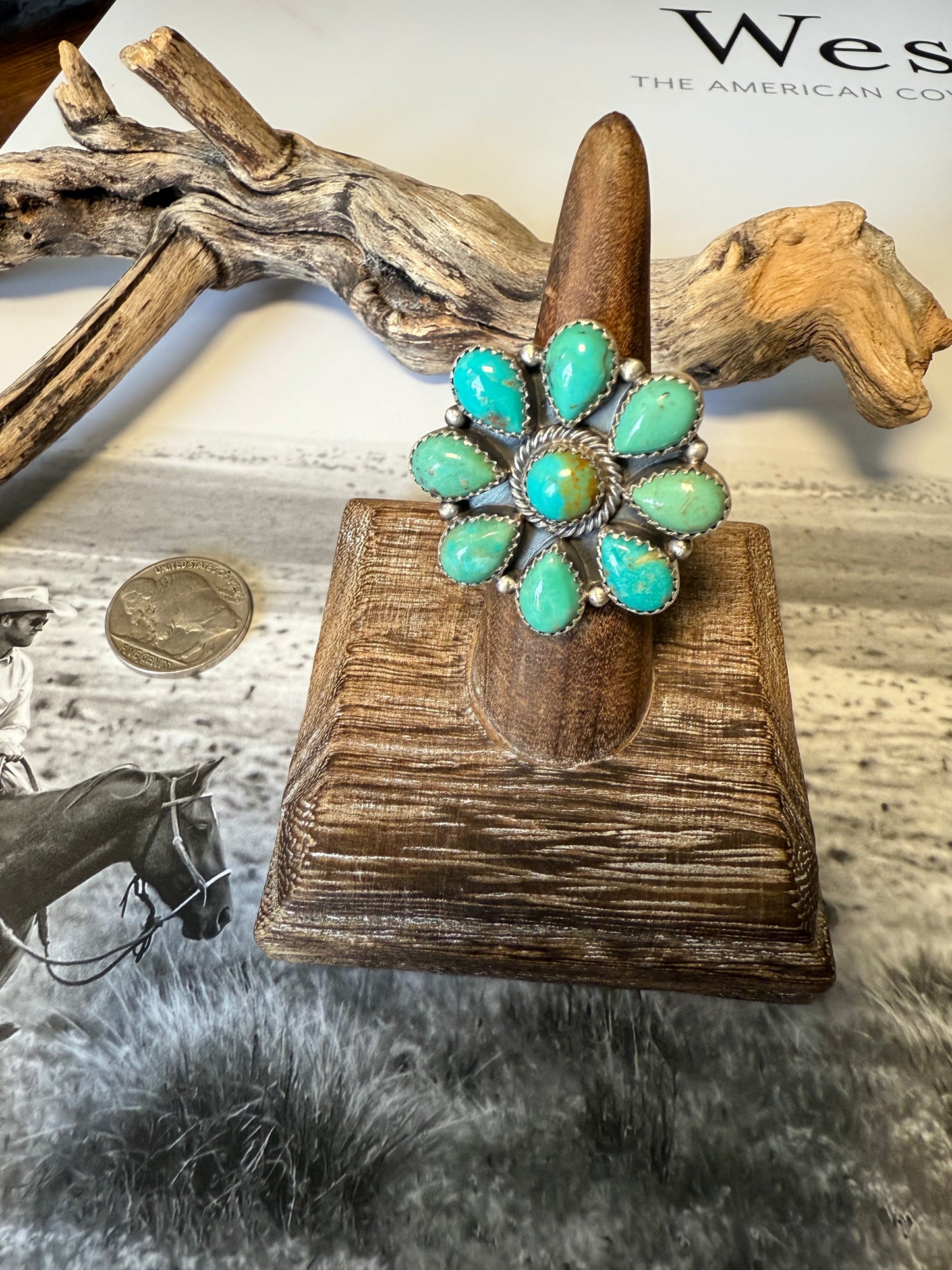 Sedona Cluster Ring- adjustable