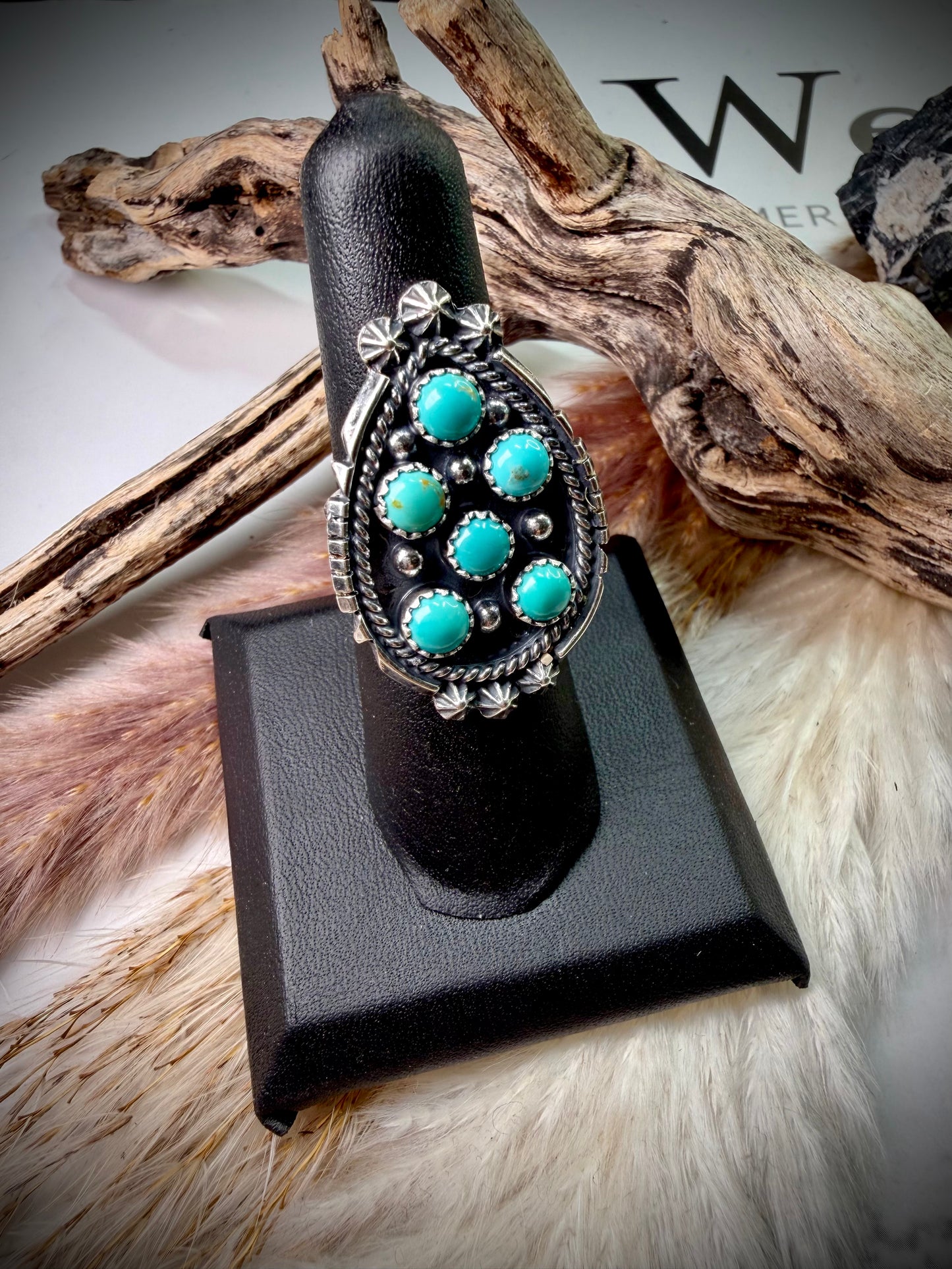 Kenny Lonjose Six Stone Ring