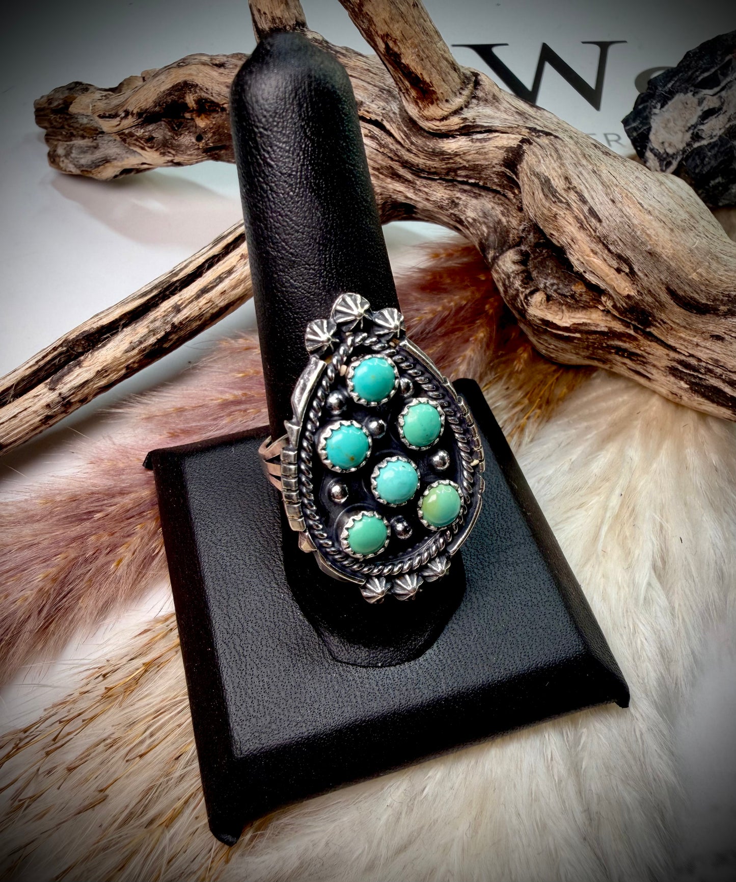 Kenny Lonjose Six Stone Ring