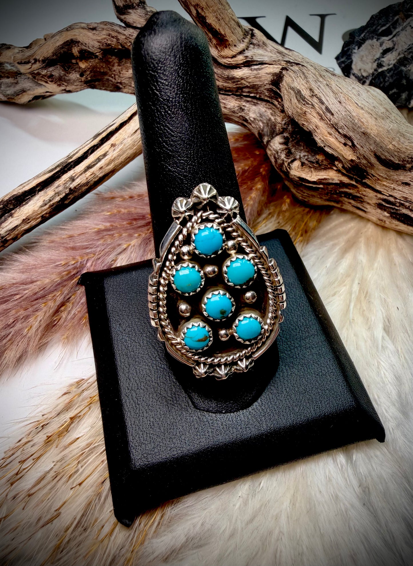 Kenny Lonjose Six Stone Ring