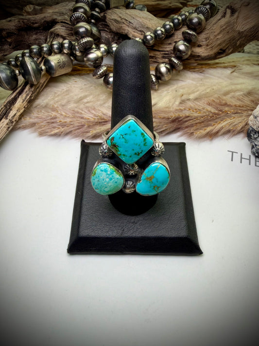 Adjustable Sonoran Gold Ring
