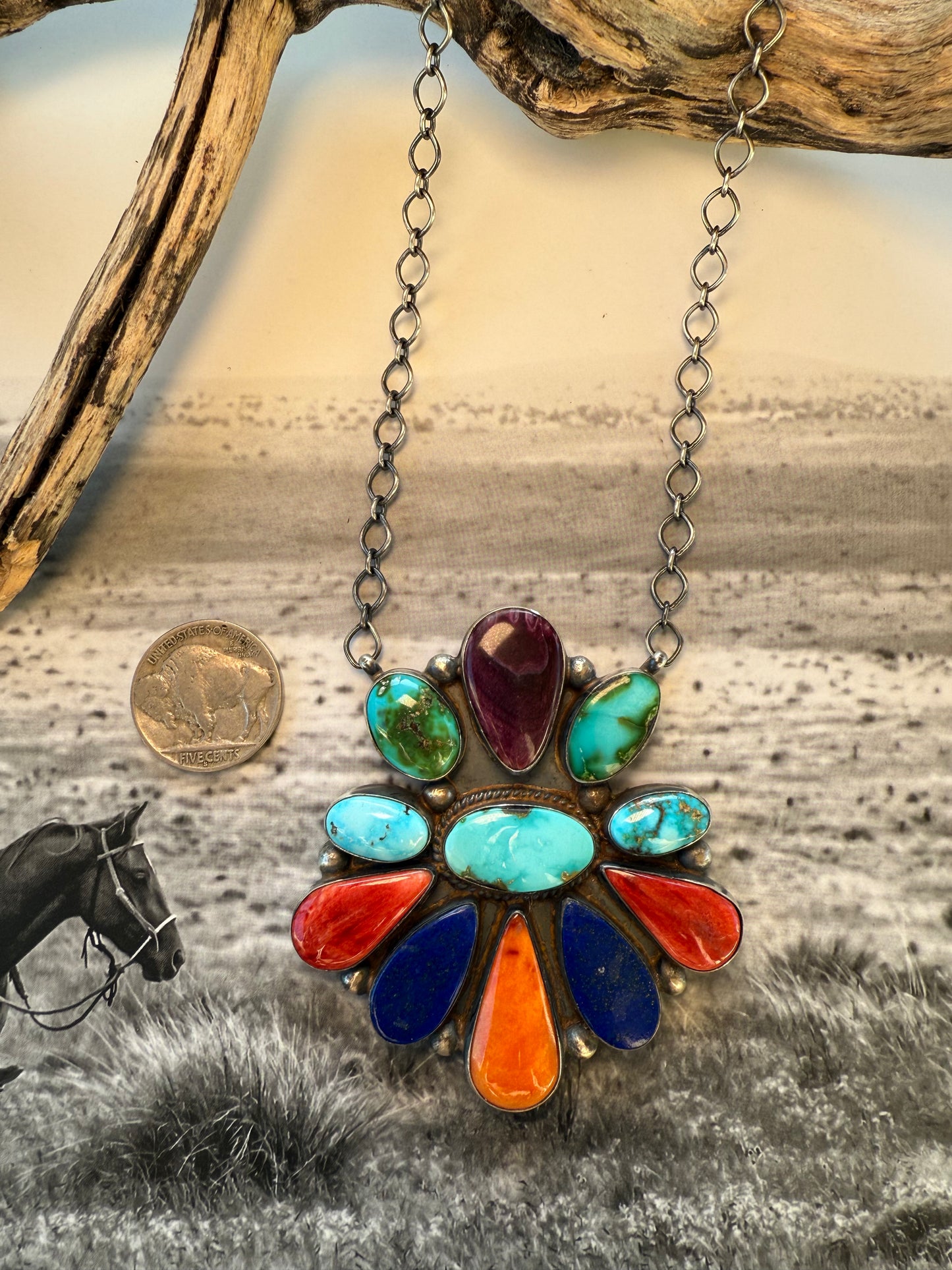 Vegas Necklace by Peggy Skeets