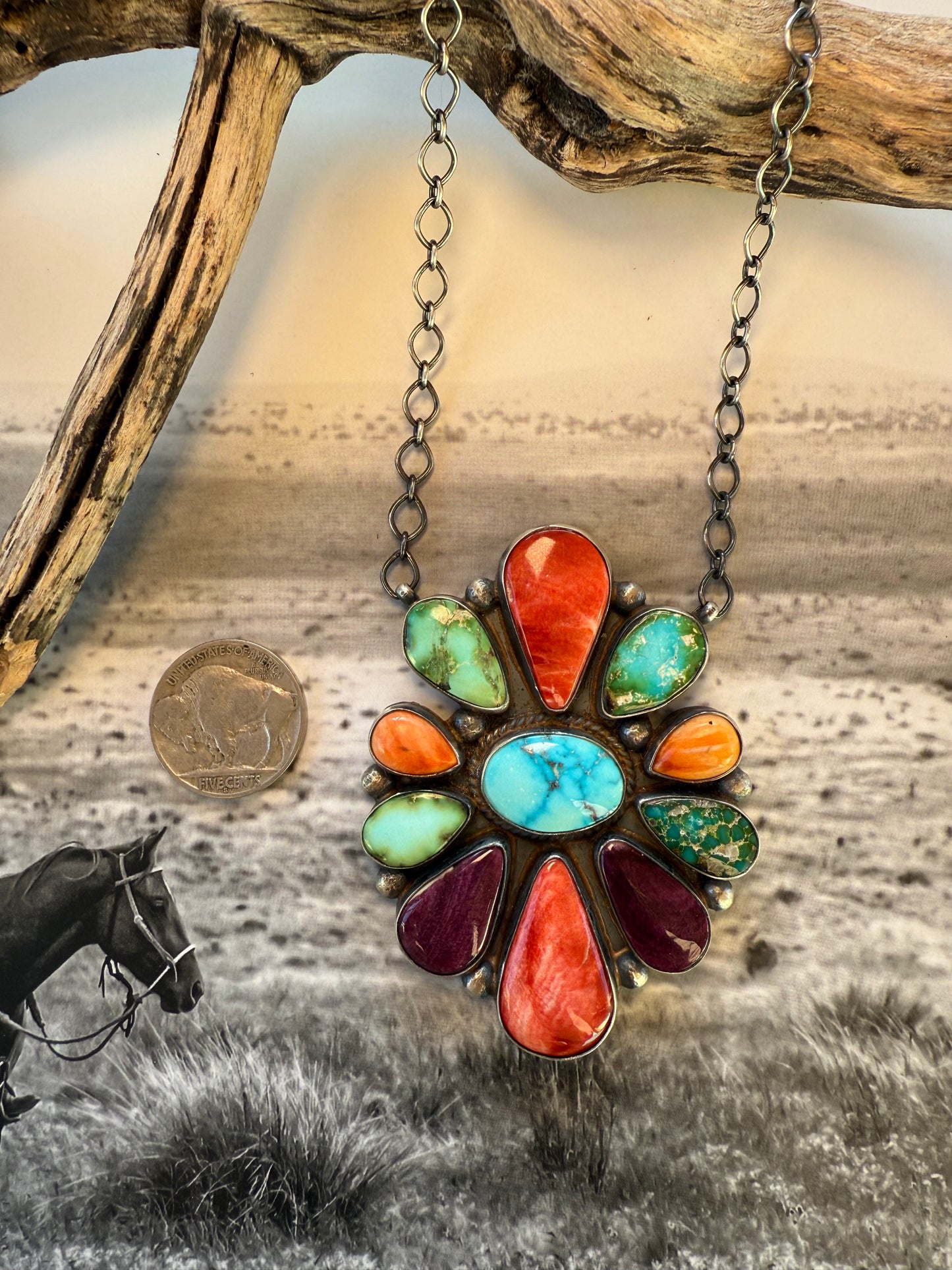 Vegas Necklace by Peggy Skeets