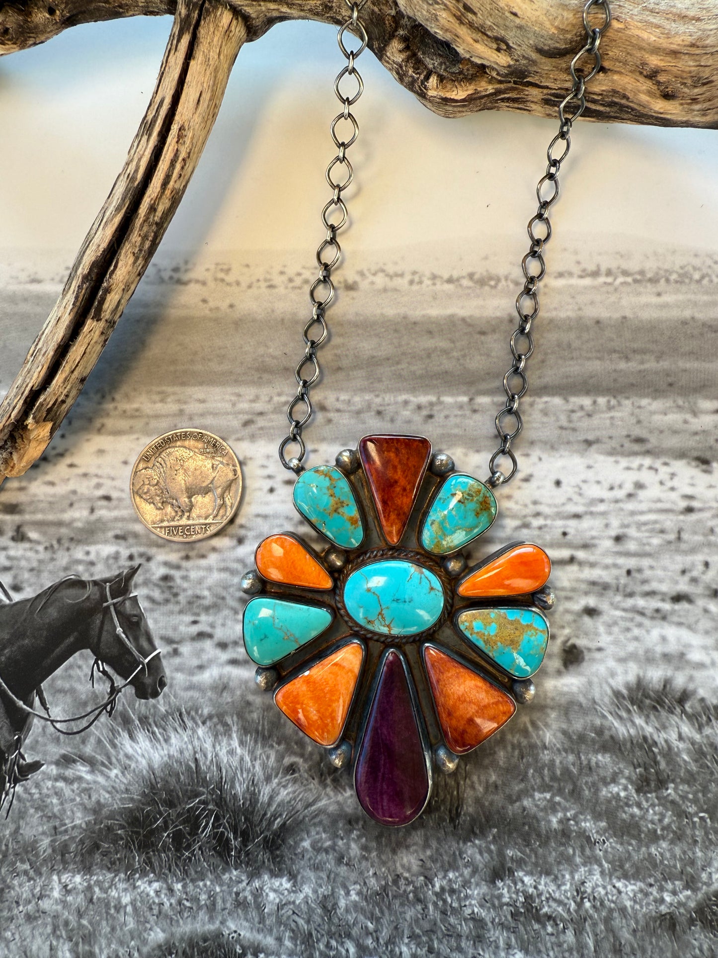 Vegas Necklace by Peggy Skeets