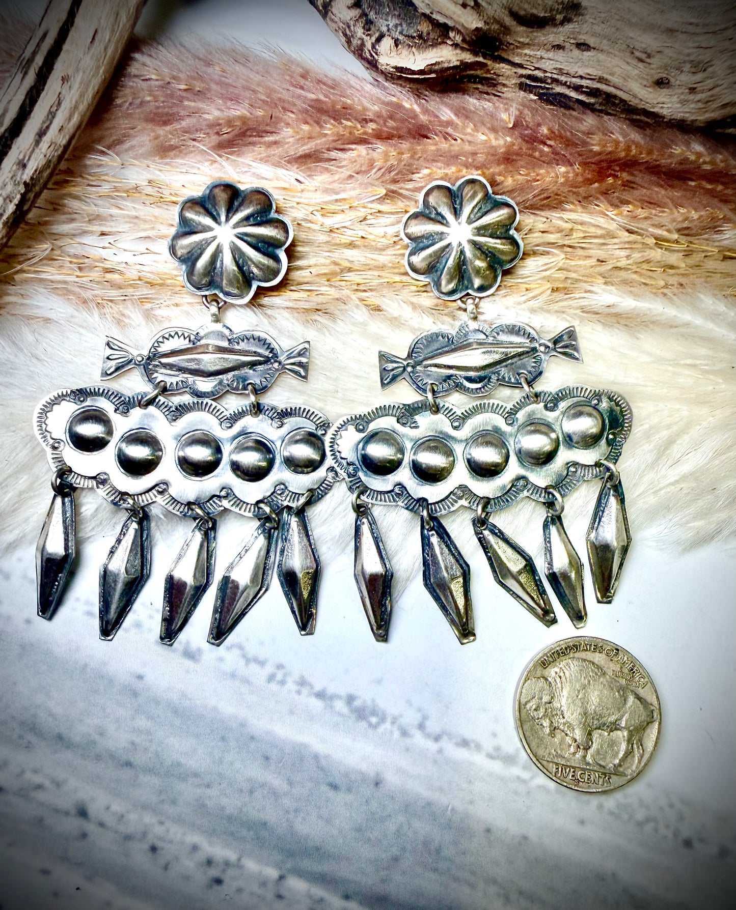 Rita Lee Rain Cloud Stud Dangles