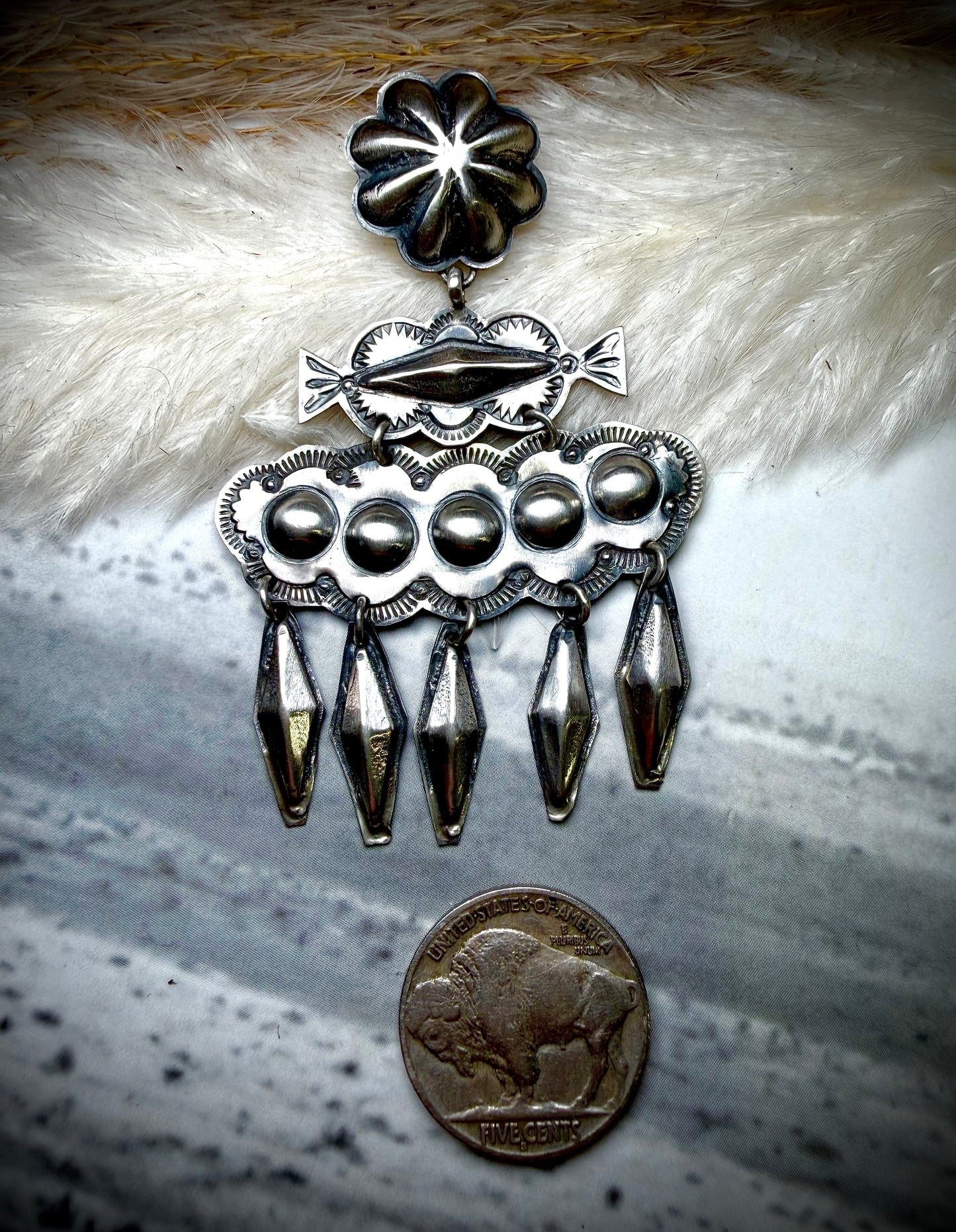 Rita Lee Rain Cloud Stud Dangles