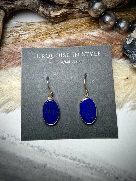 Lapis Dangle Earrings