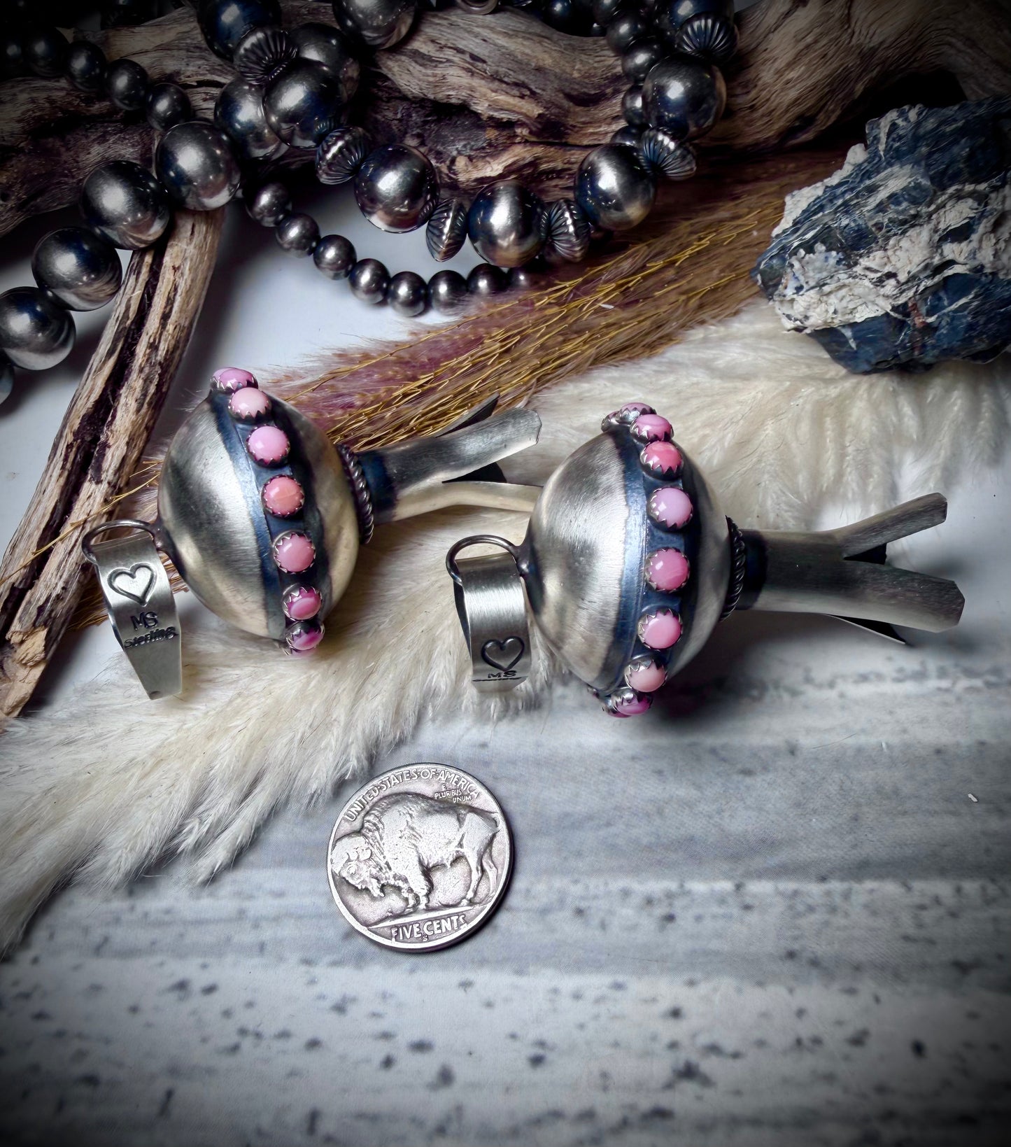 Monica Smith Blossom with Pink Conch