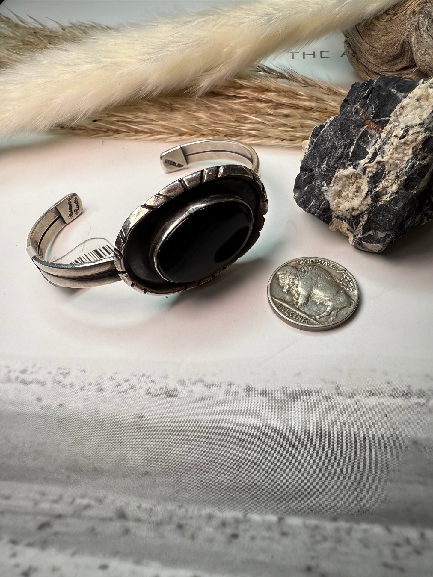 Black Onyx Cuff
