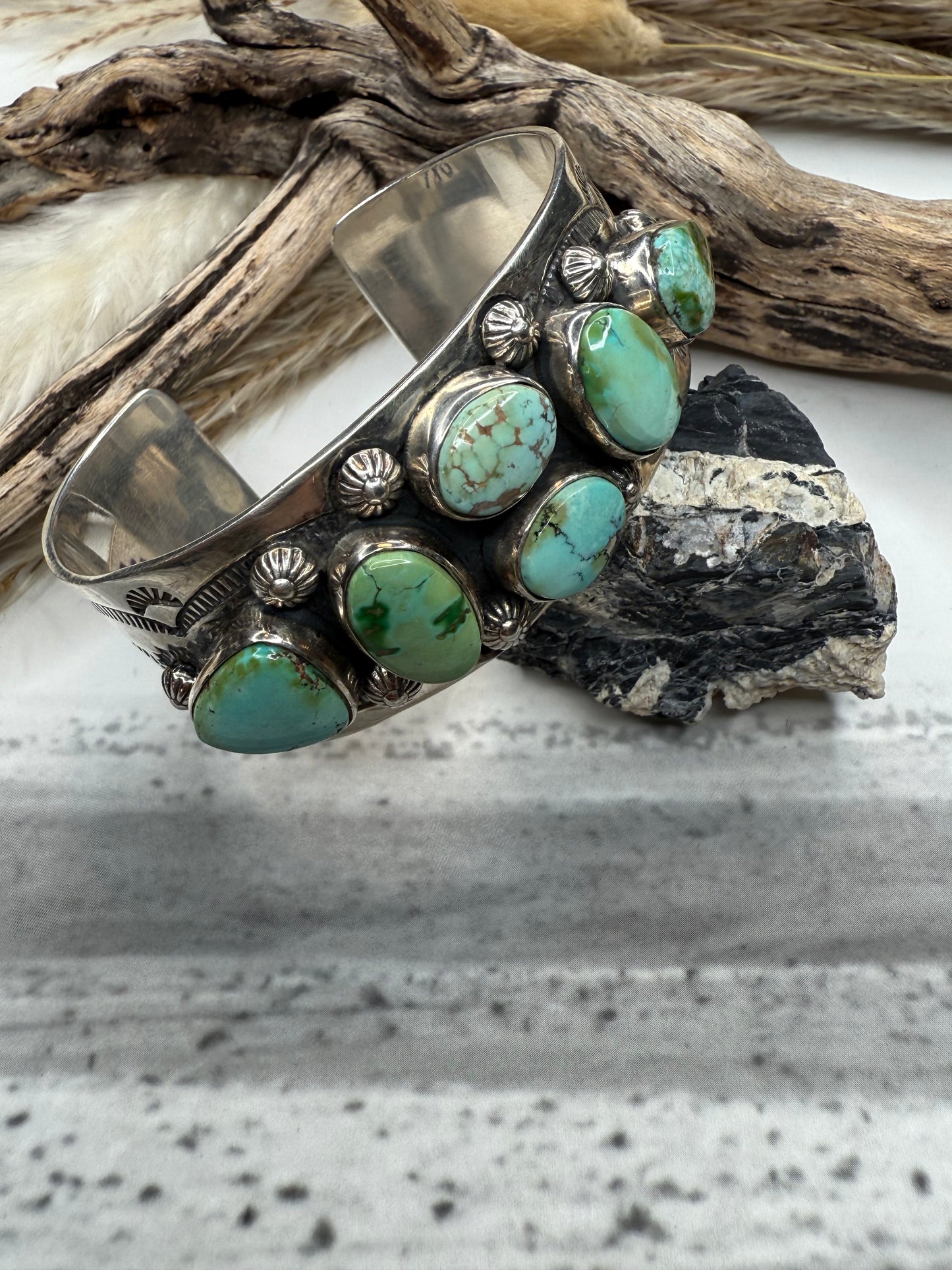 Gorgeous, Heavy Sonoran Chunker Cuff