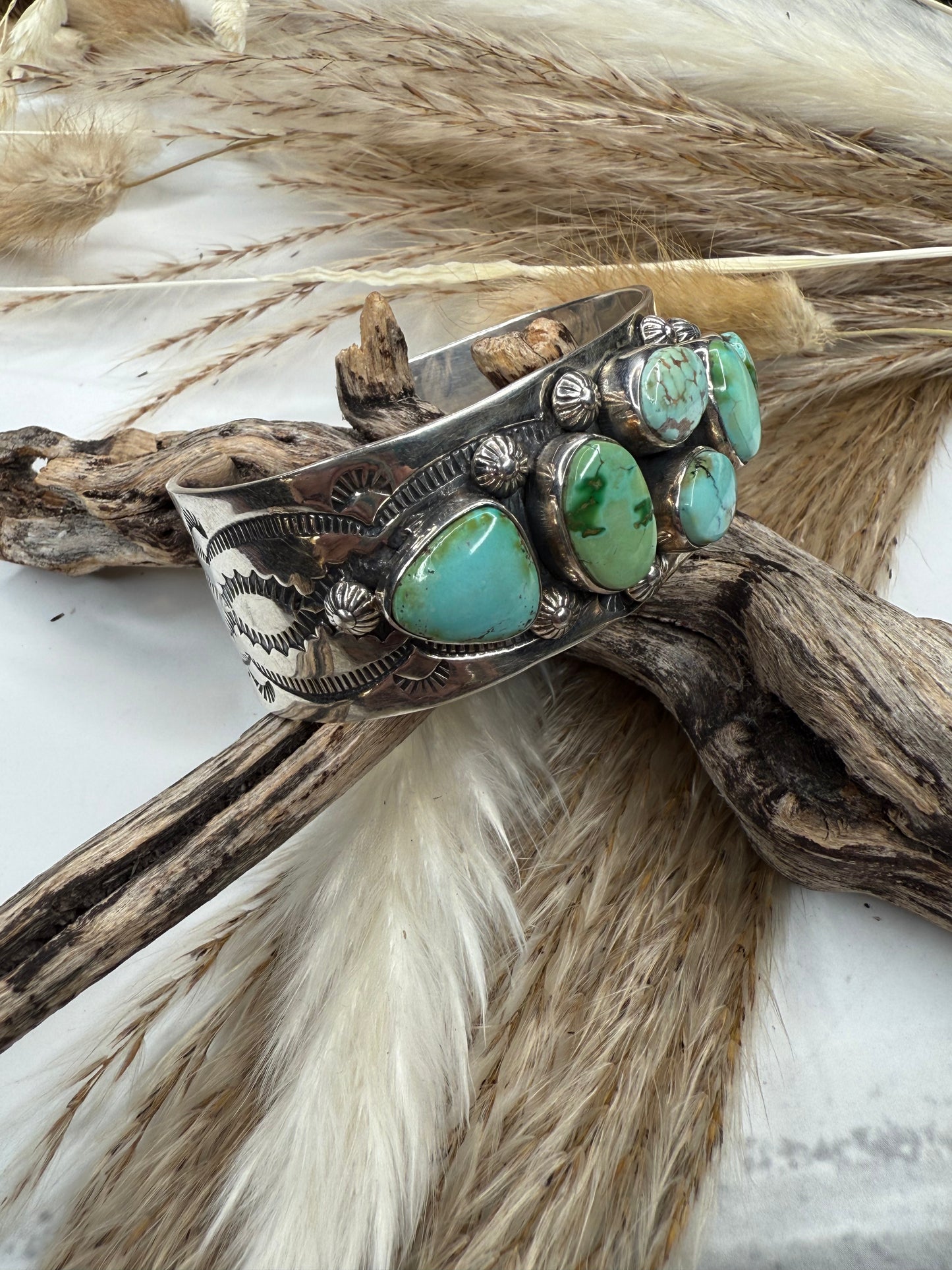 Gorgeous, Heavy Sonoran Chunker Cuff