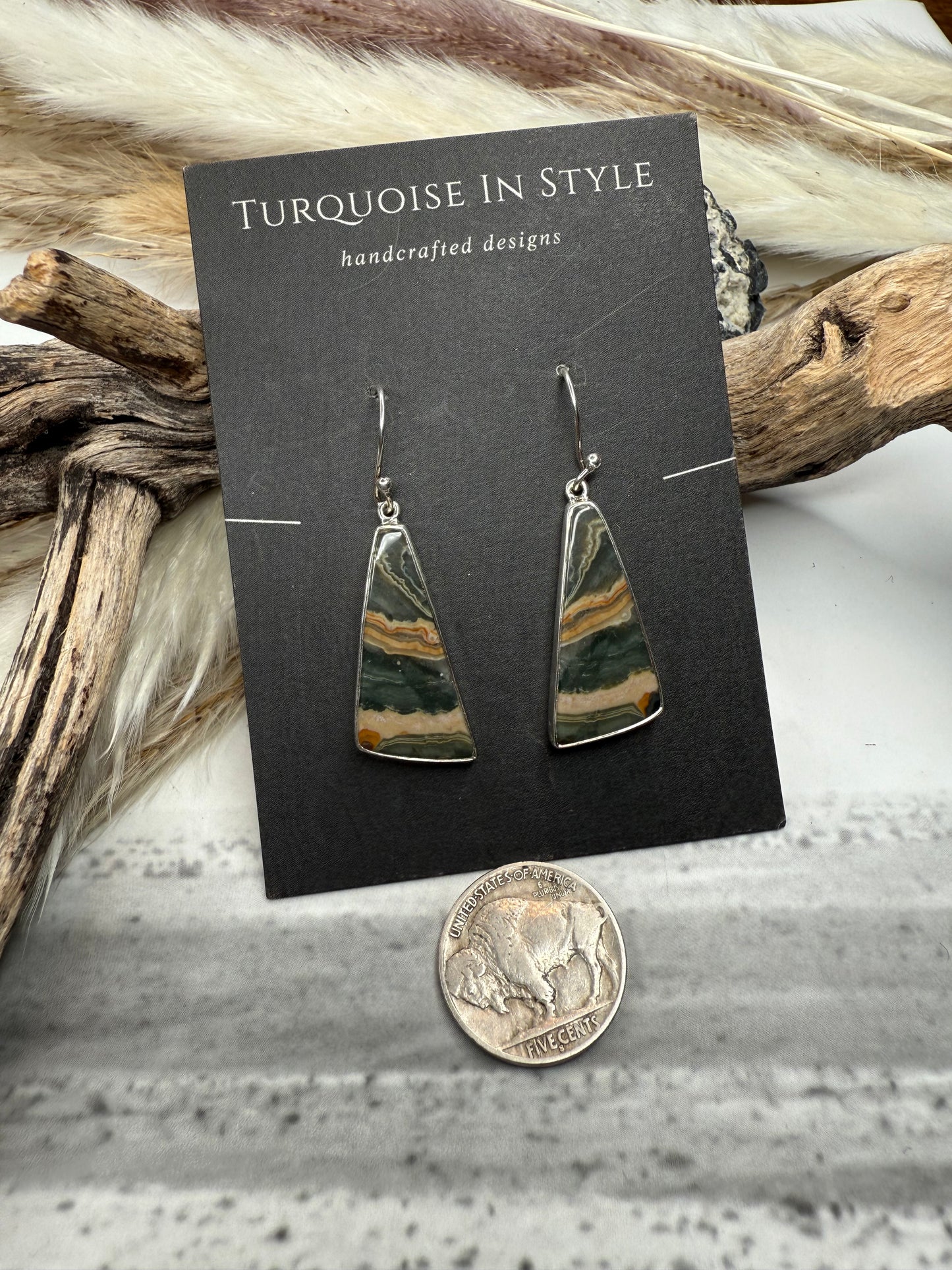 Ocean Jasper Earring