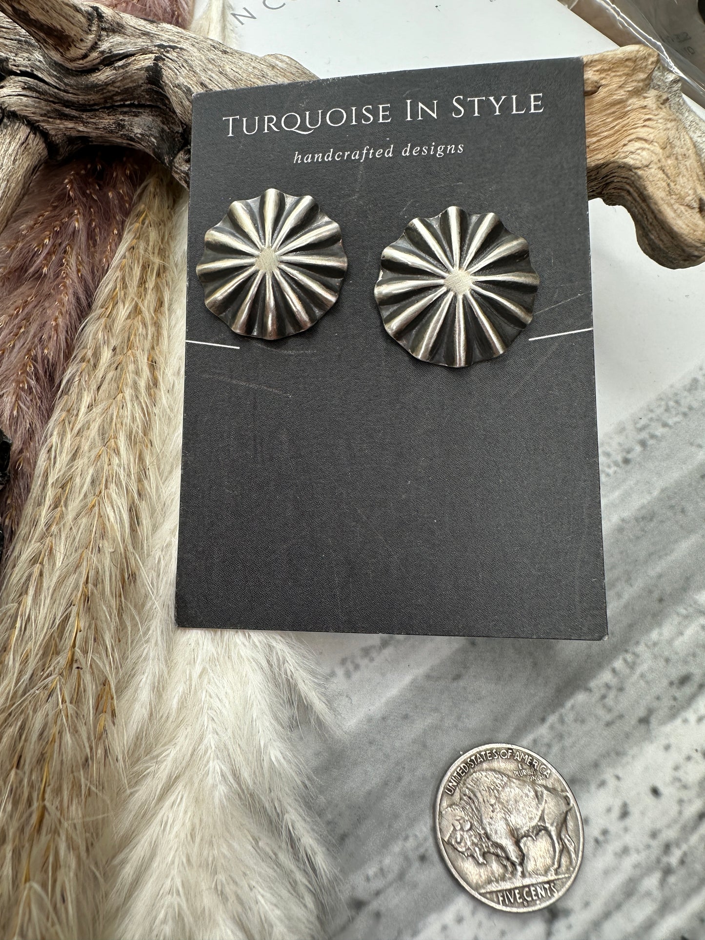 Arlene Soce Concho Earrings