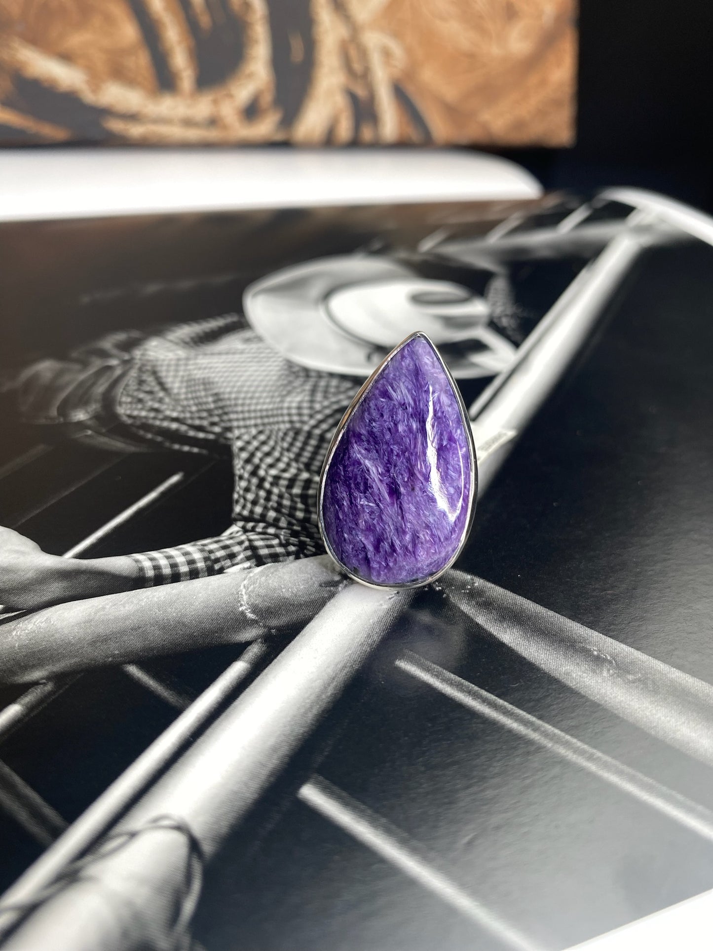 Charoite Ring