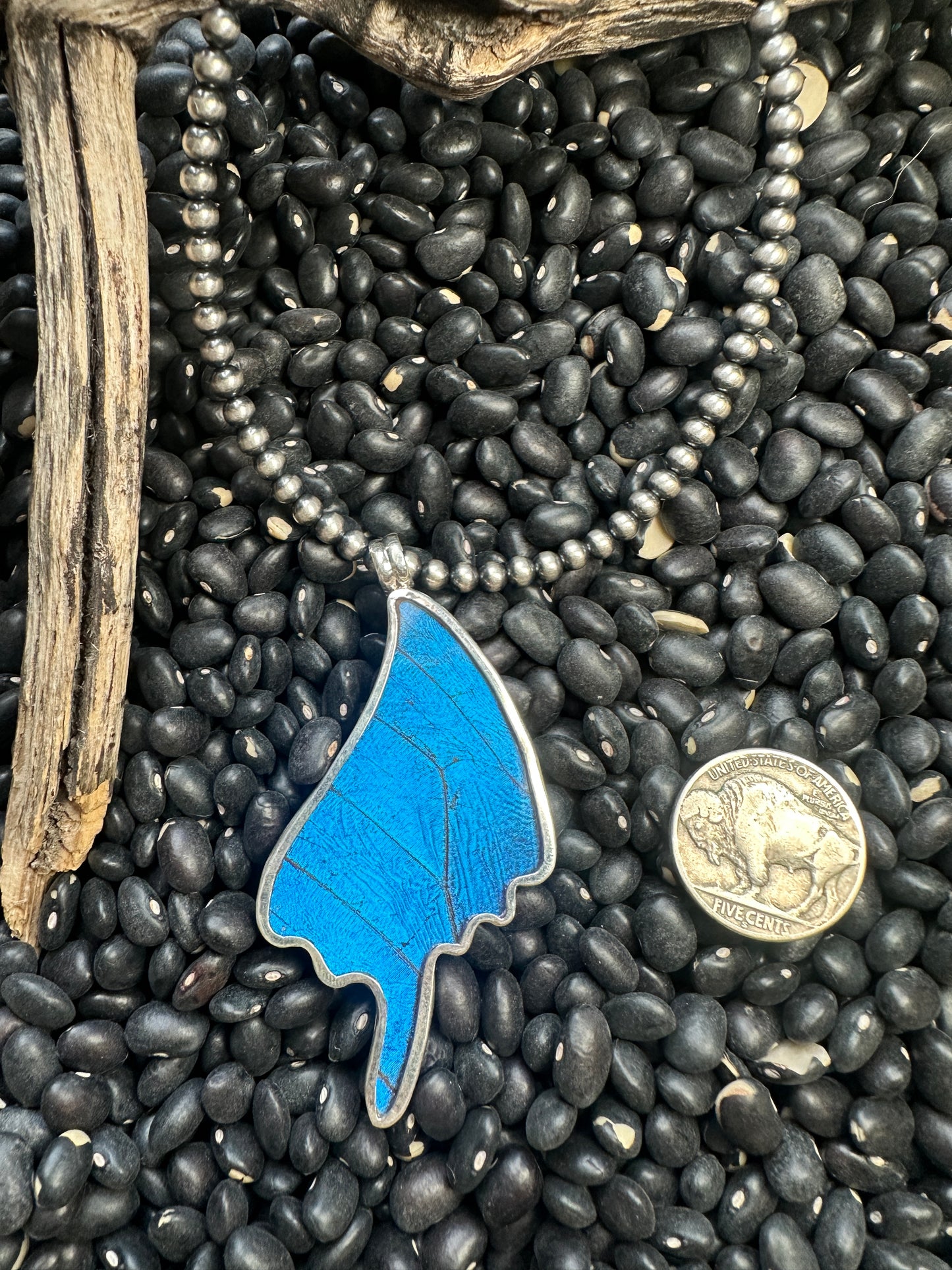 Large Butterfly Wing Pendants