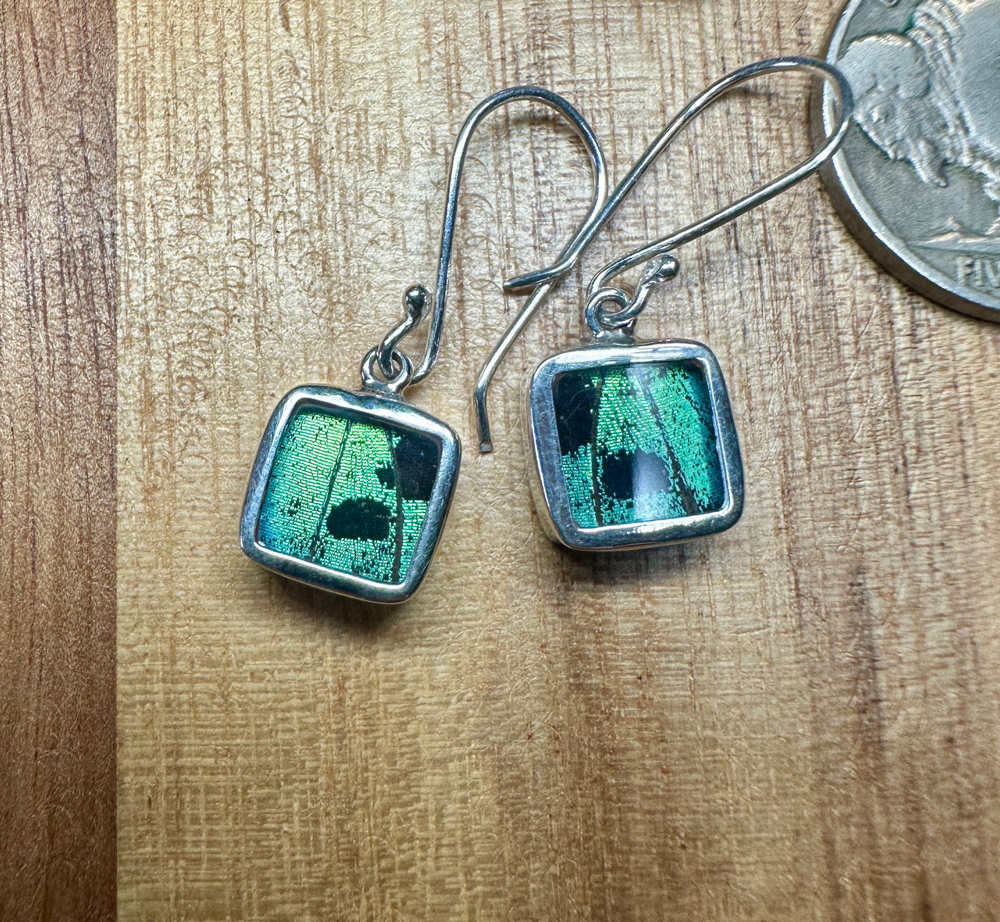 Small Butterfly Wing Dangles