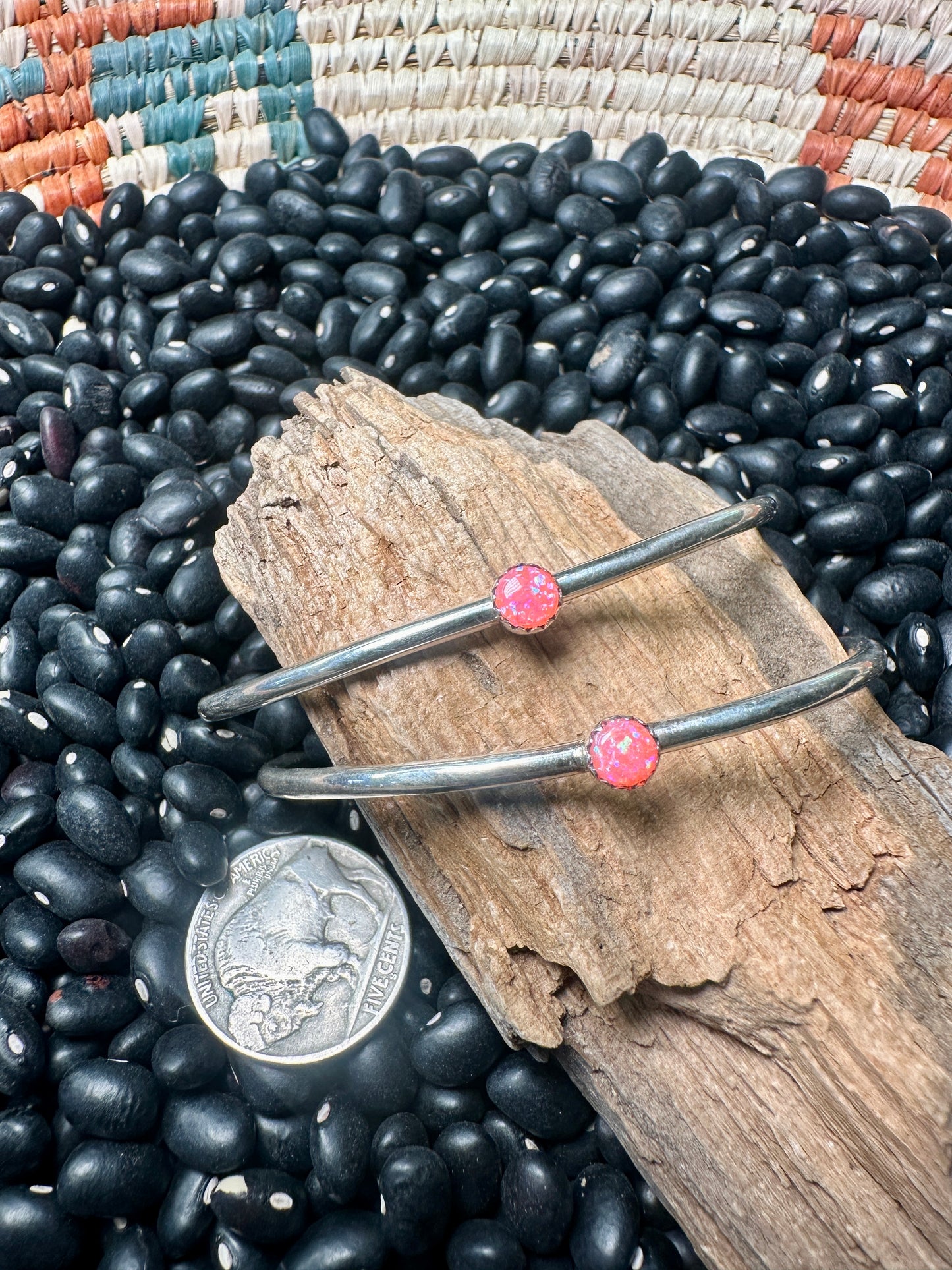 Dainy Pink Opal Cuff