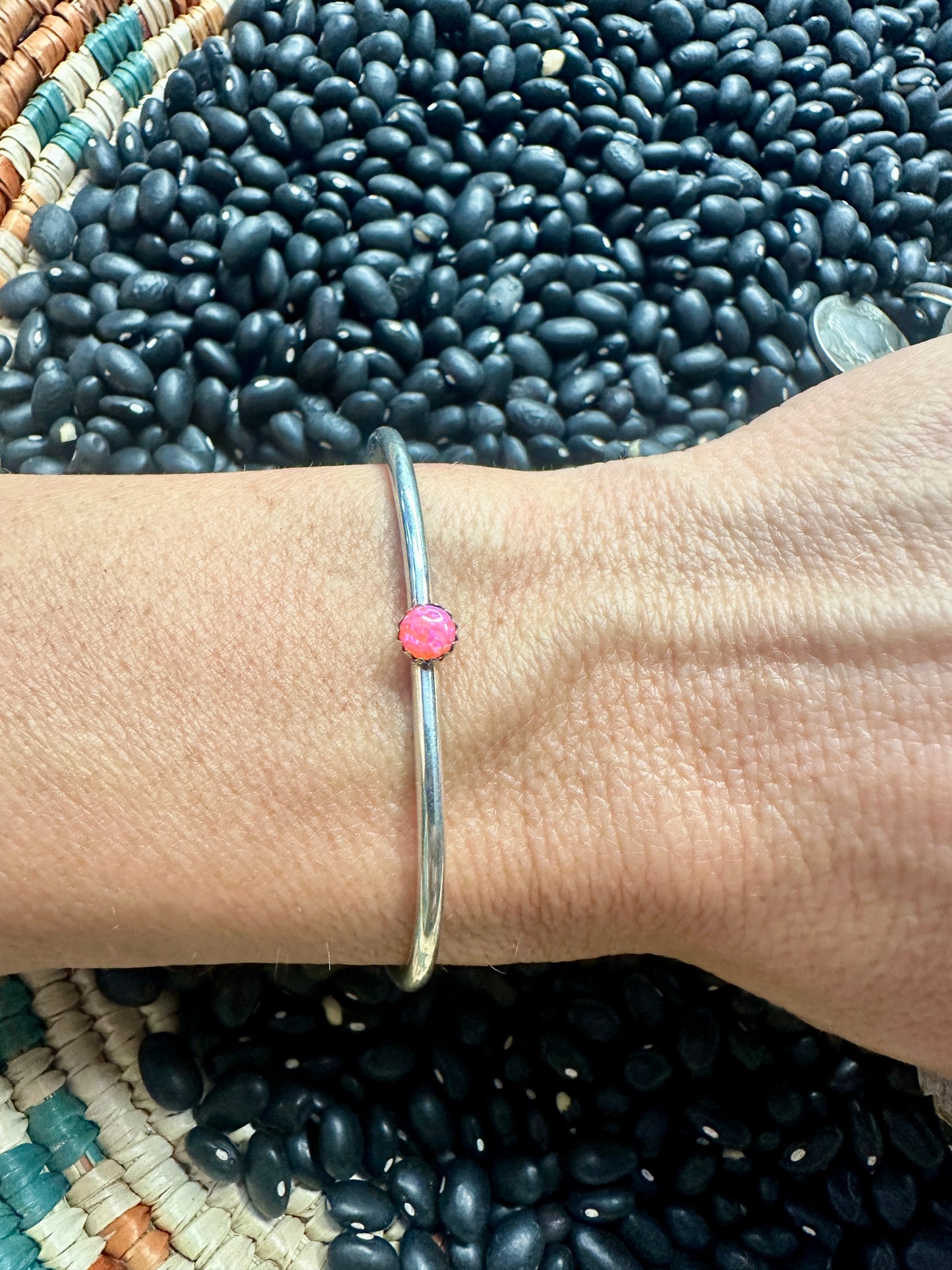 Dainy Pink Opal Cuff