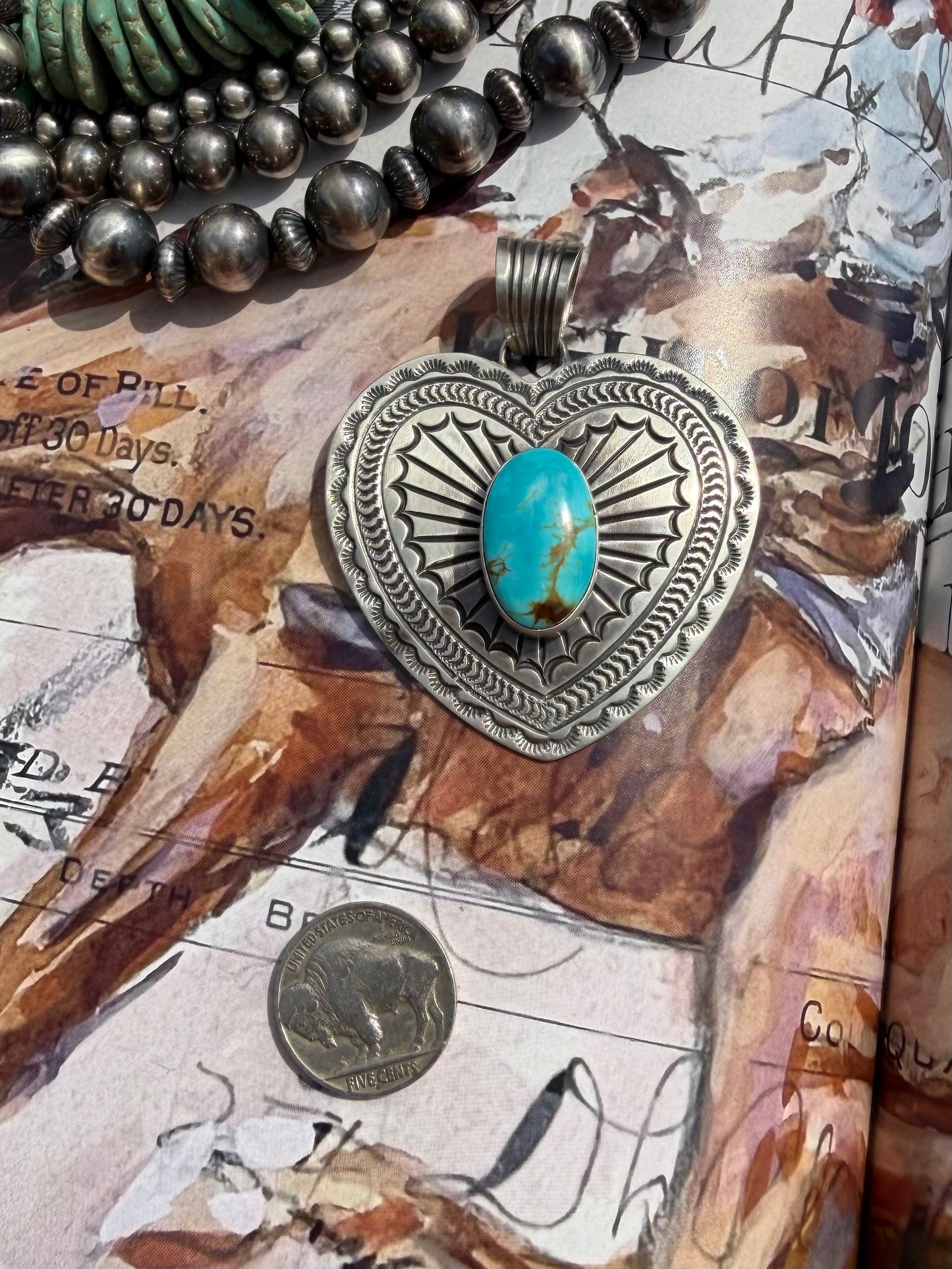 June Delgarito Heart Pendant