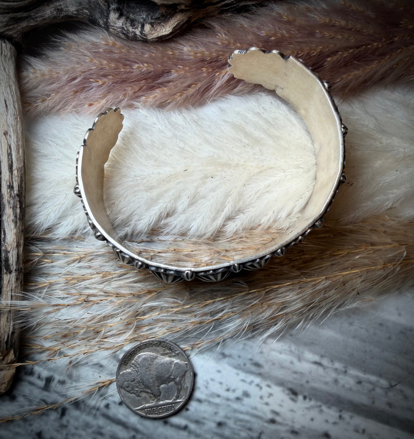 Stunning Sterling Silver Cuff