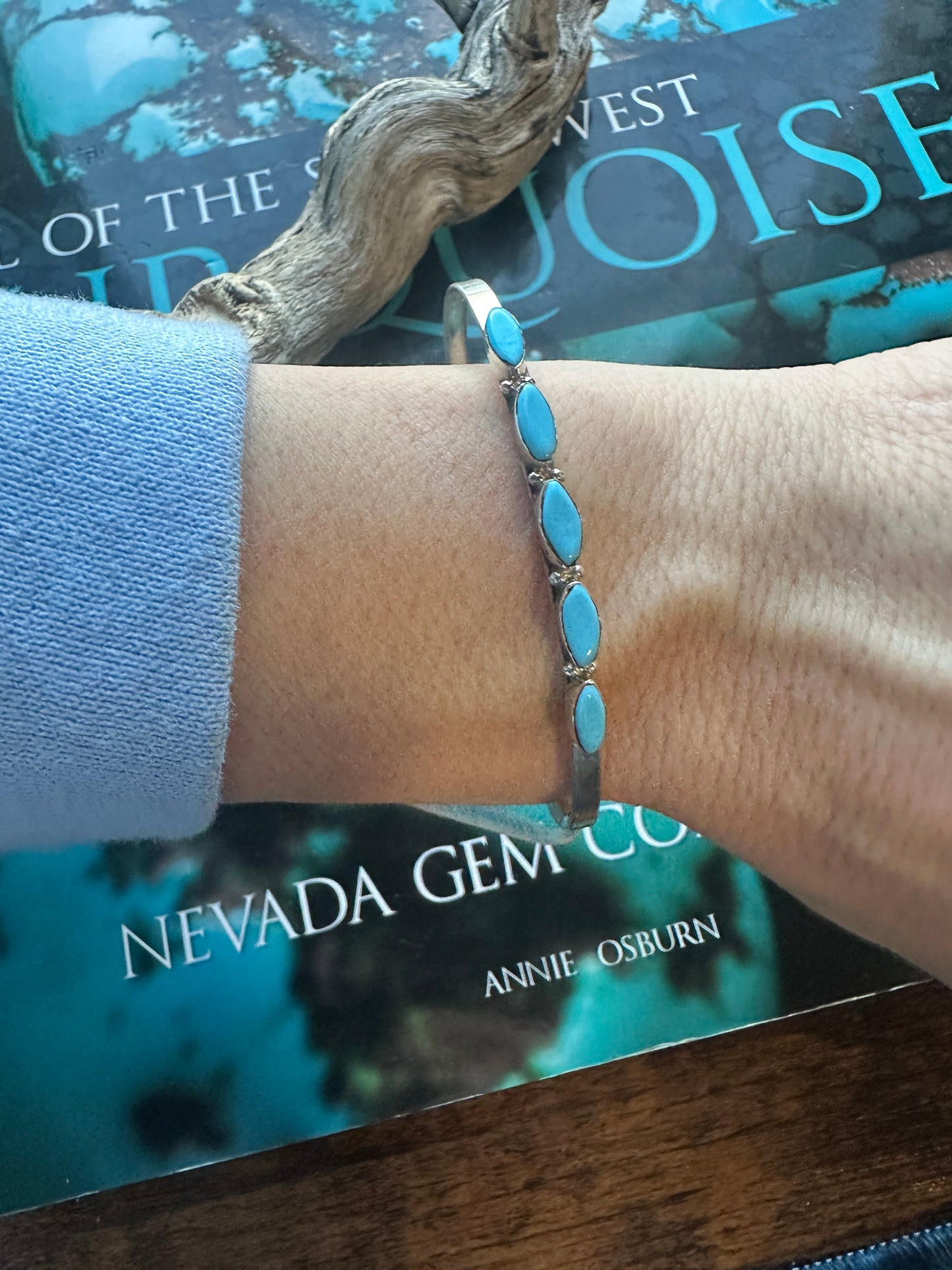 Andrea Dishta 5 Stone Cuff